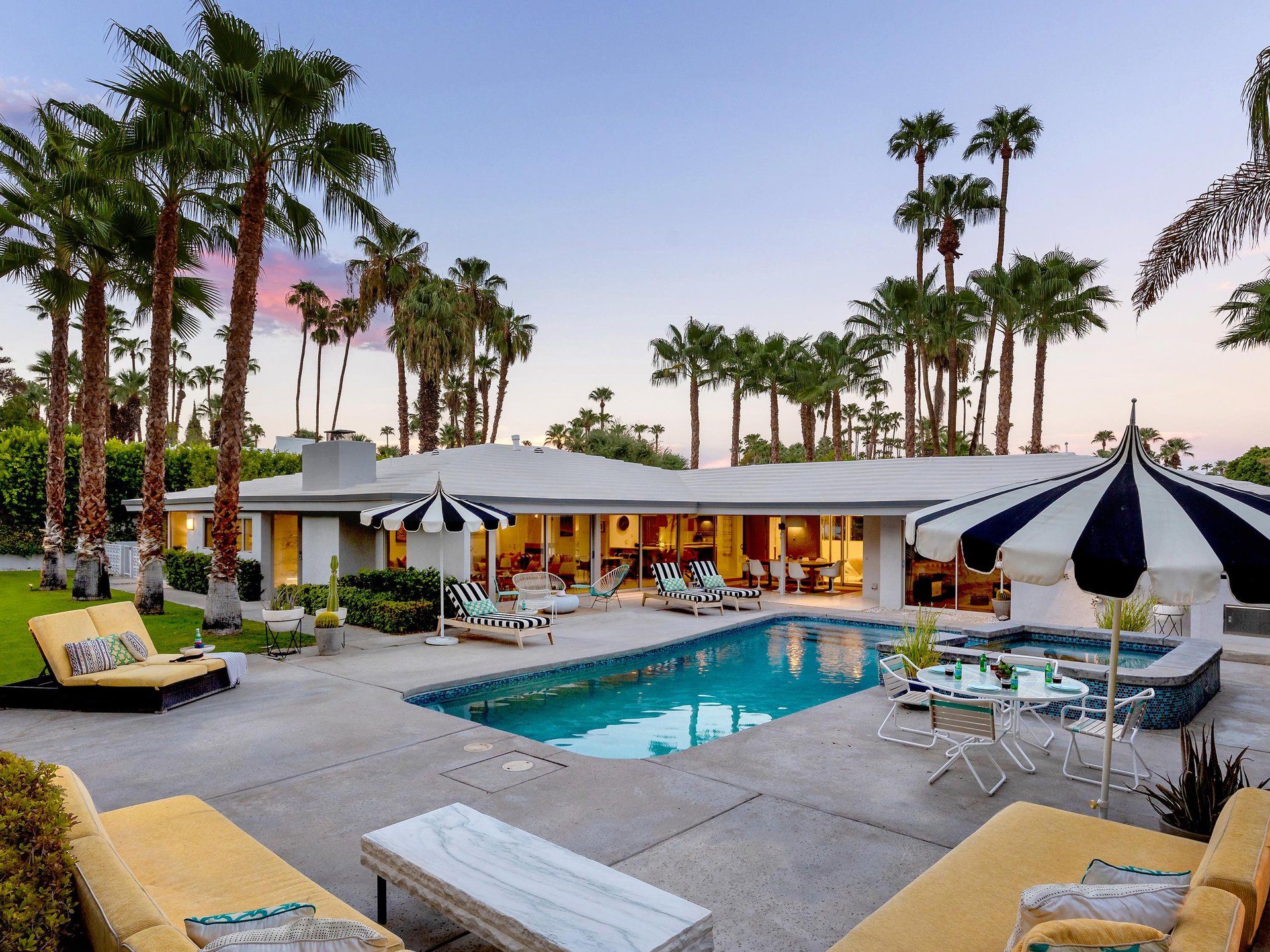 Magnificent Palm Springs sunsets