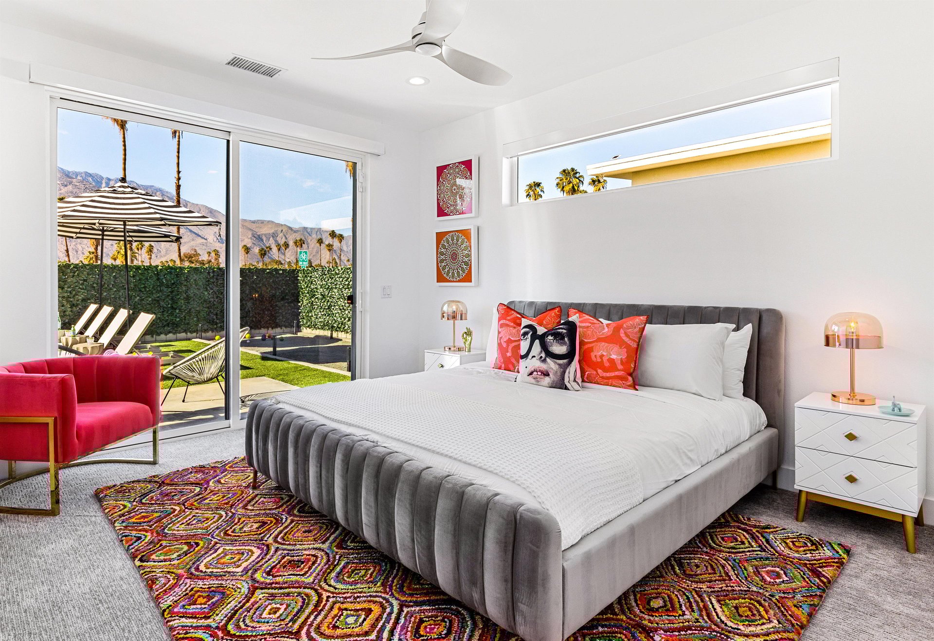 Beautiful guest bedroom