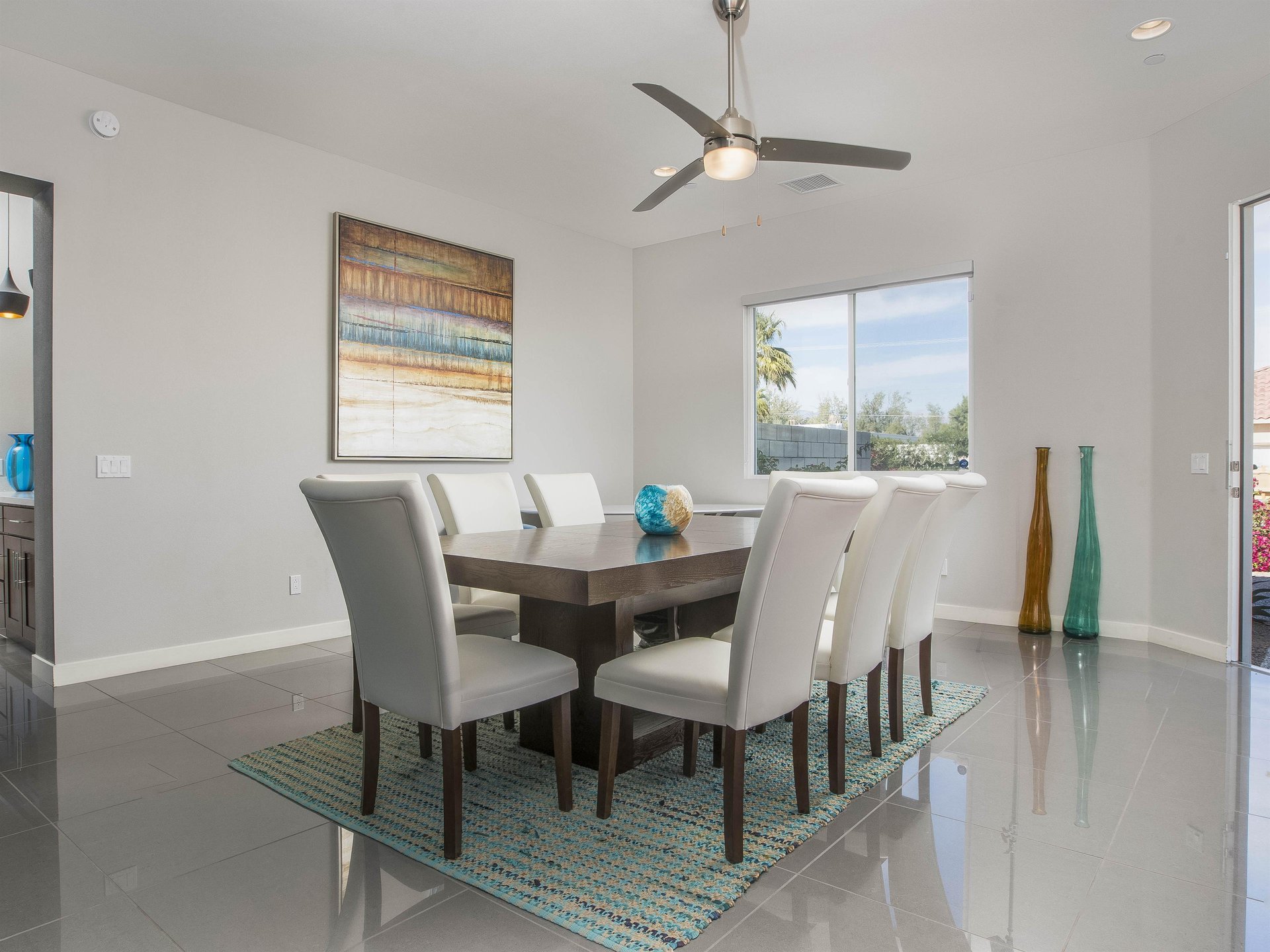 Interior Dining Space  Palm Springs Vacation Rental