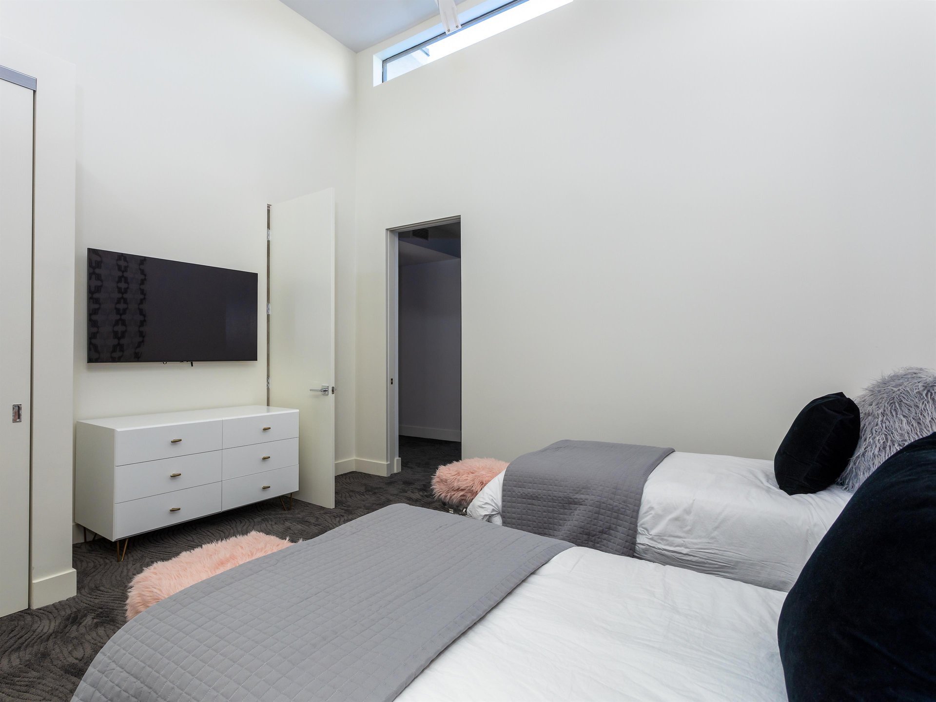 Flatscreen TV in every room