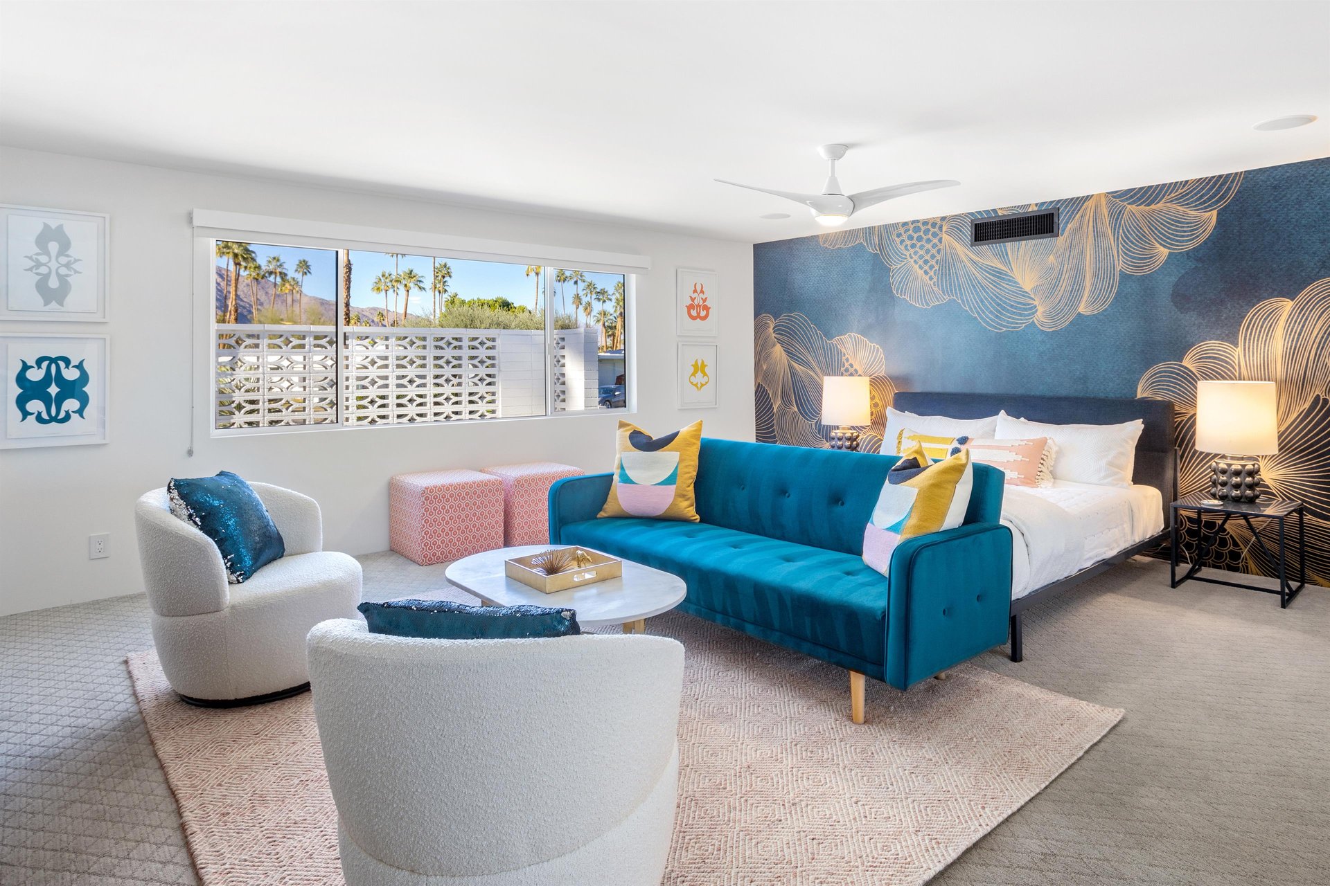 Secondary Suite with seating area