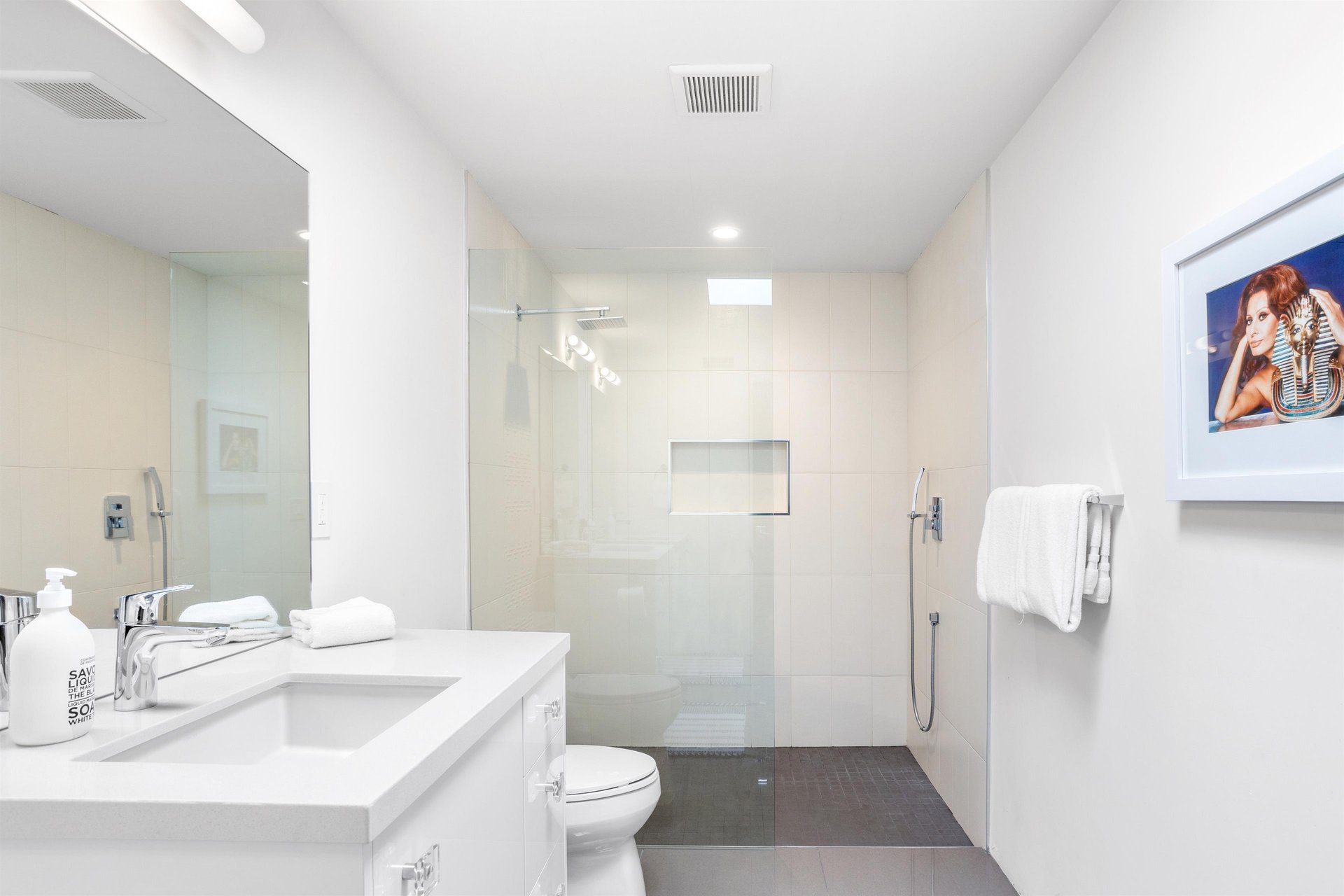 Gorgeous walkin shower