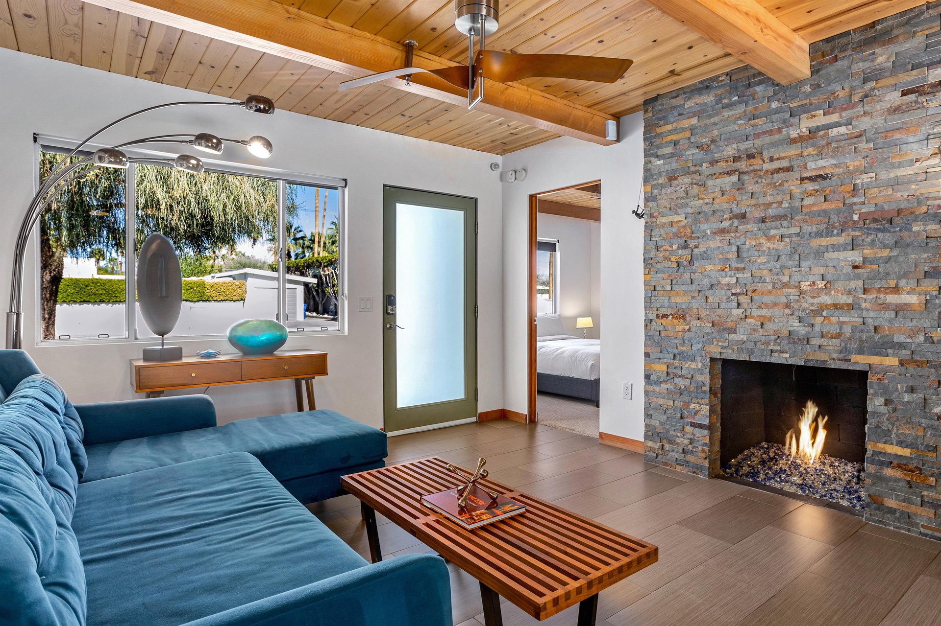 A spacious living area