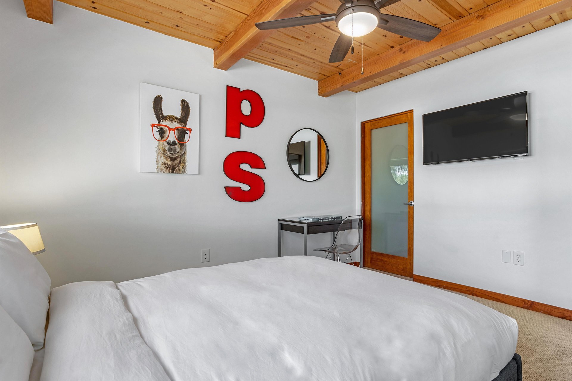 Beautifully decorated bedrooms