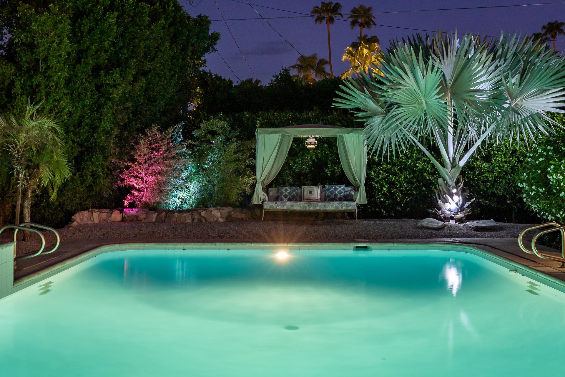 Spend your evenings by the pool