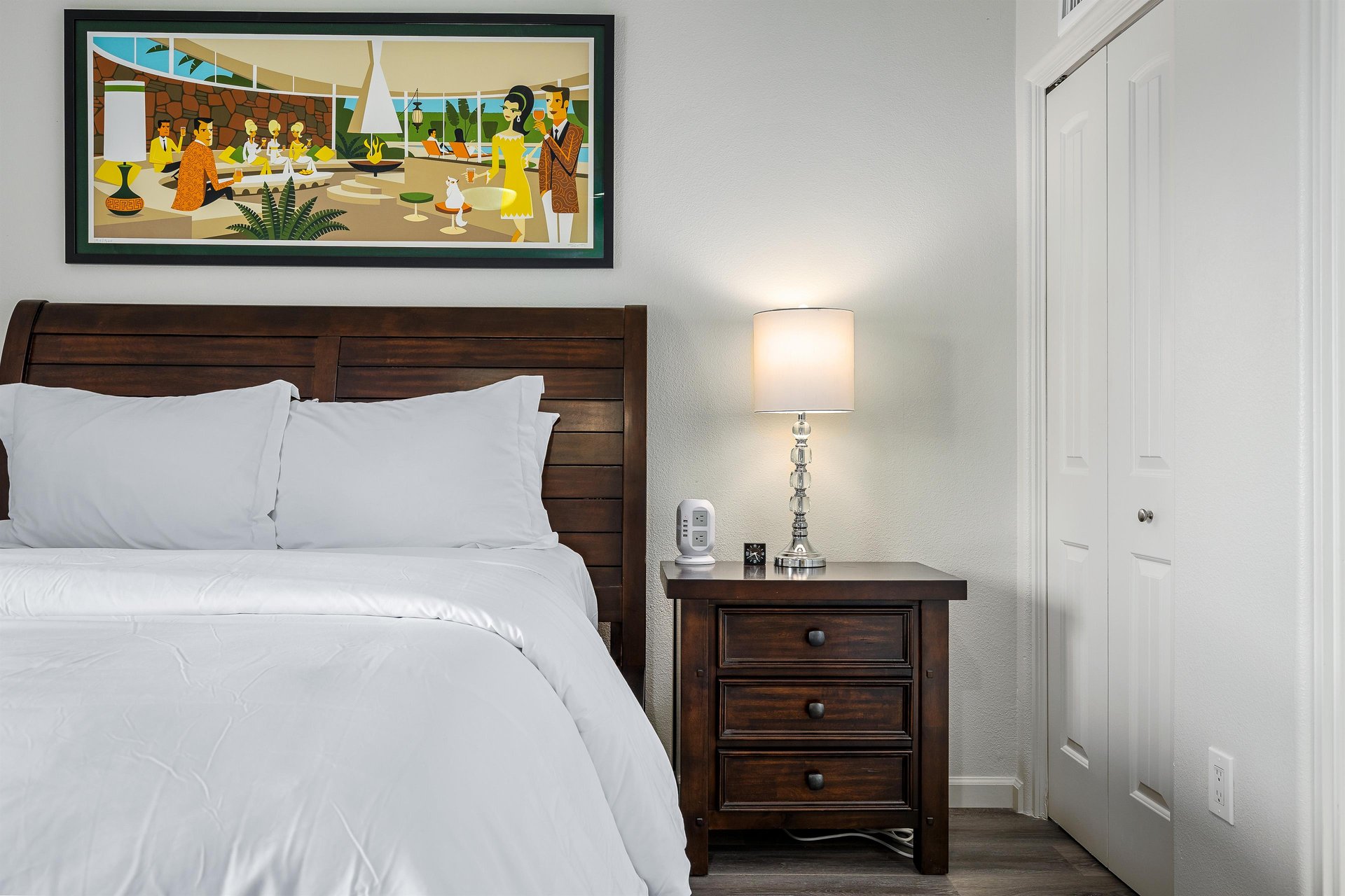 Restful guest bedroom
