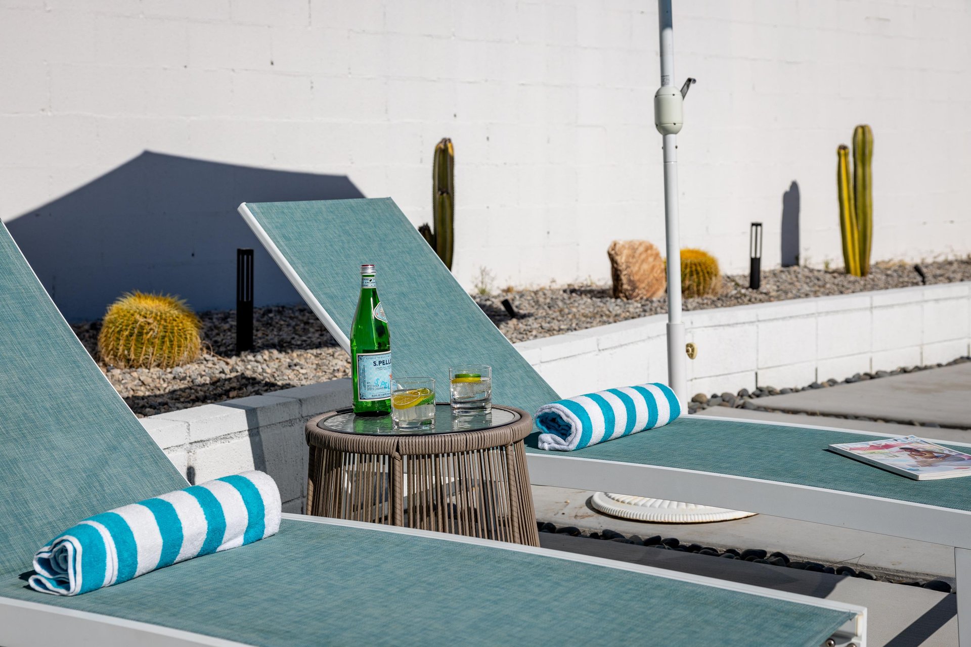 Rest and relax by the pool