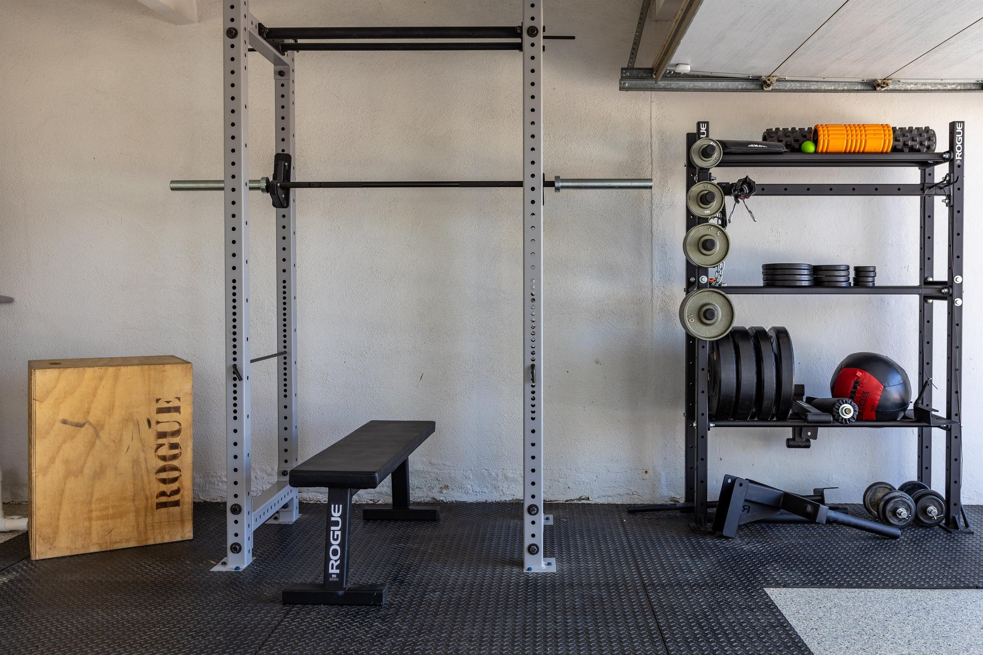 Home gym setup
