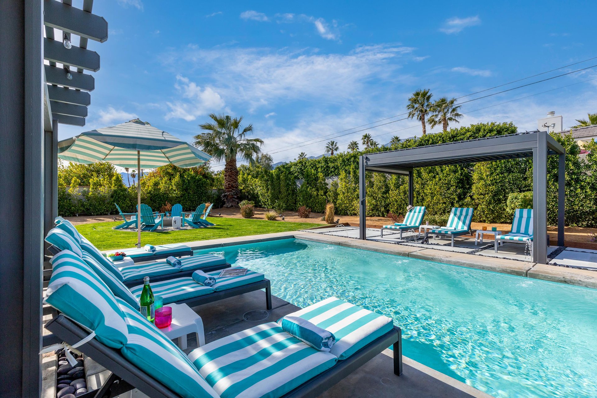 Spend all day by the pool