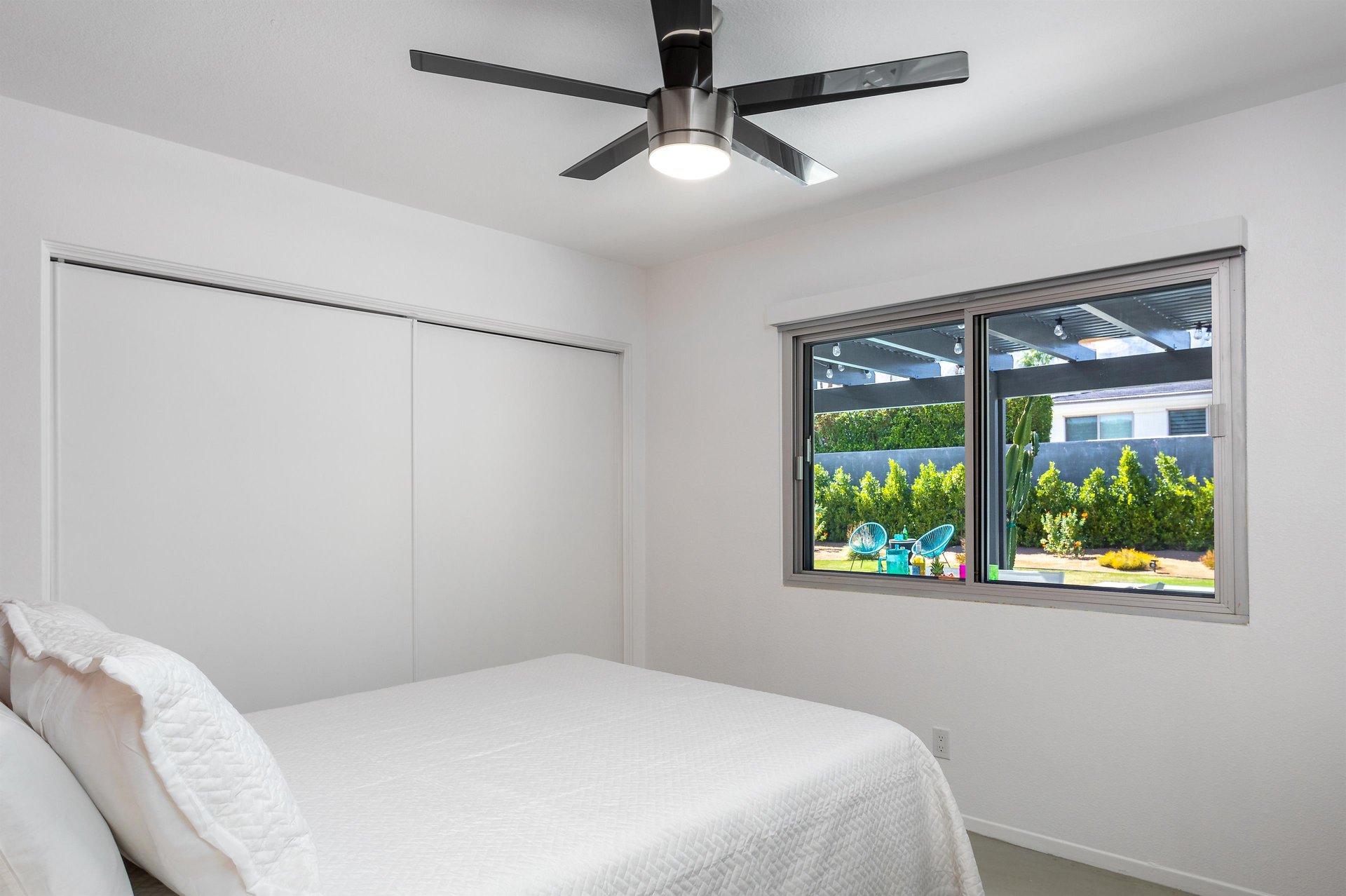 Restful guest bedroom