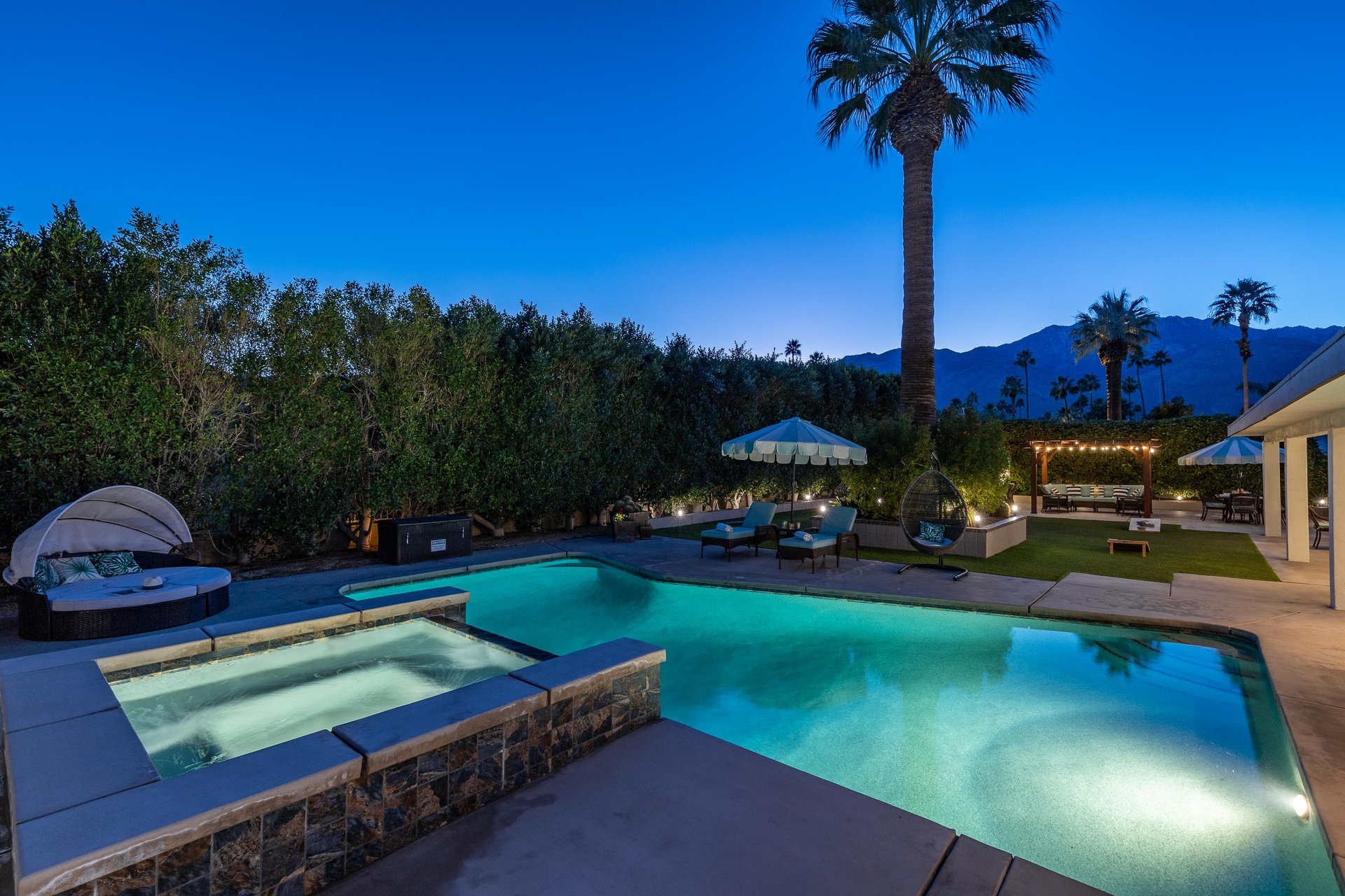 Go for an evening swim