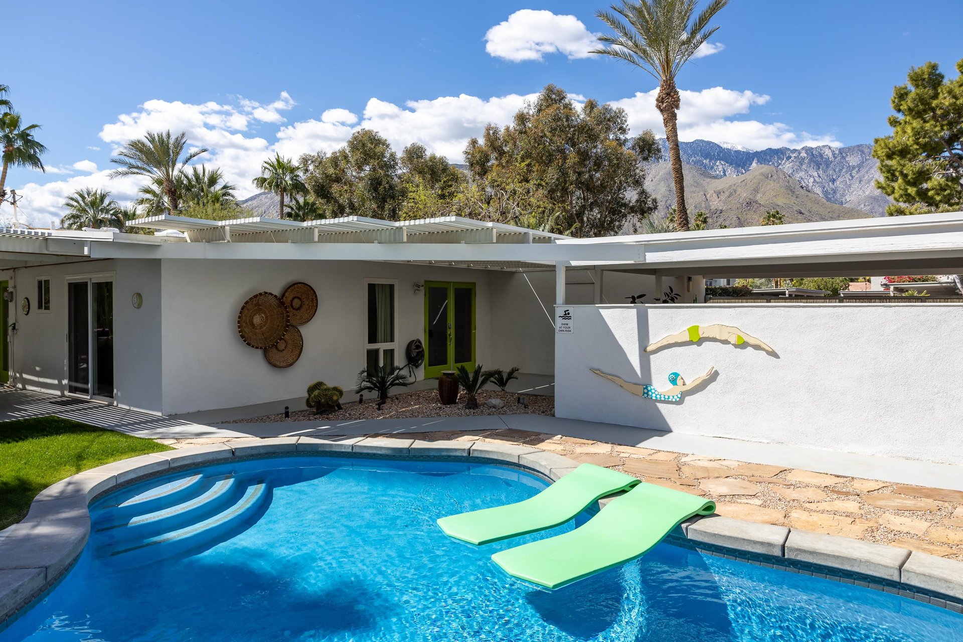 Bask in the warm sunshine