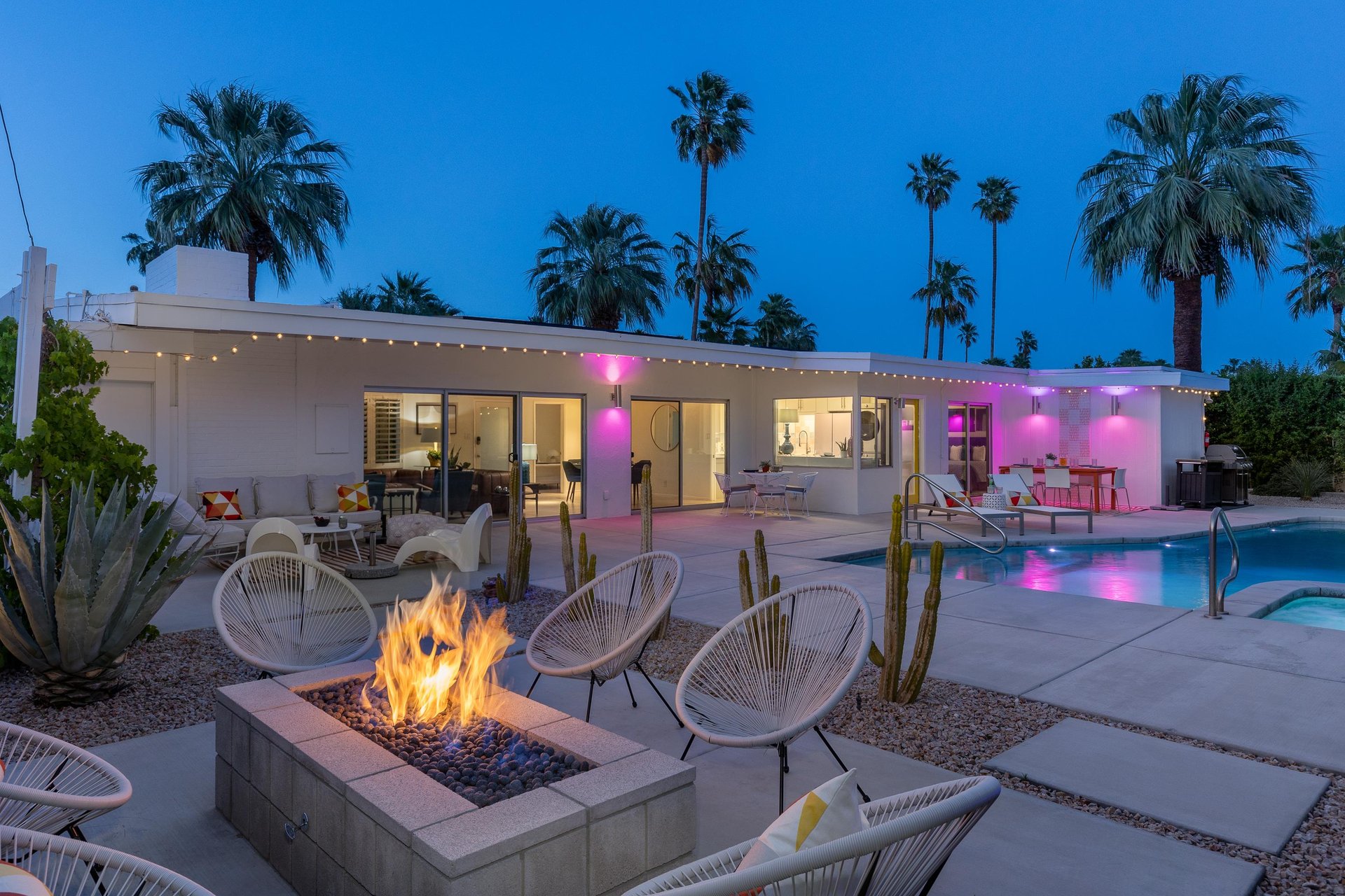 Relax around the fire