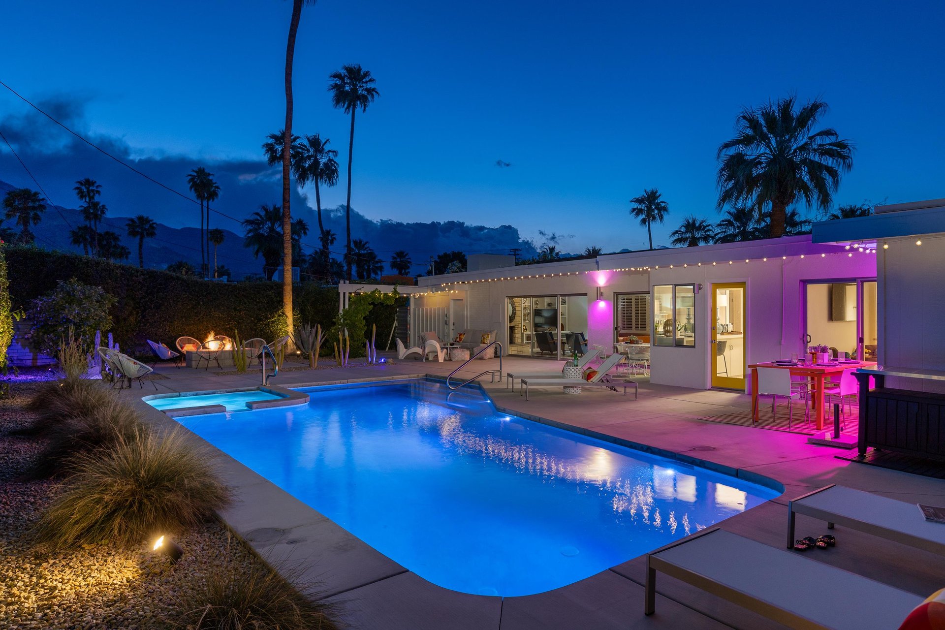 Swim under the moonlit sky