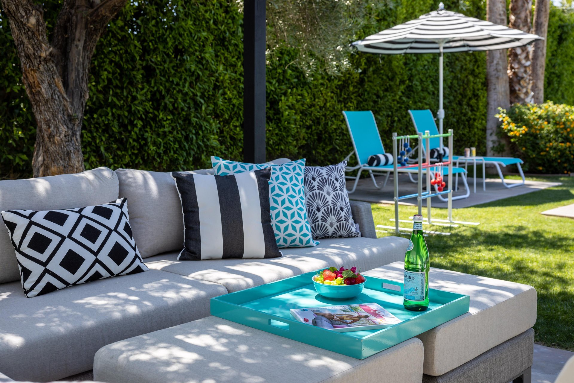 The perfect spot for cocktail hour