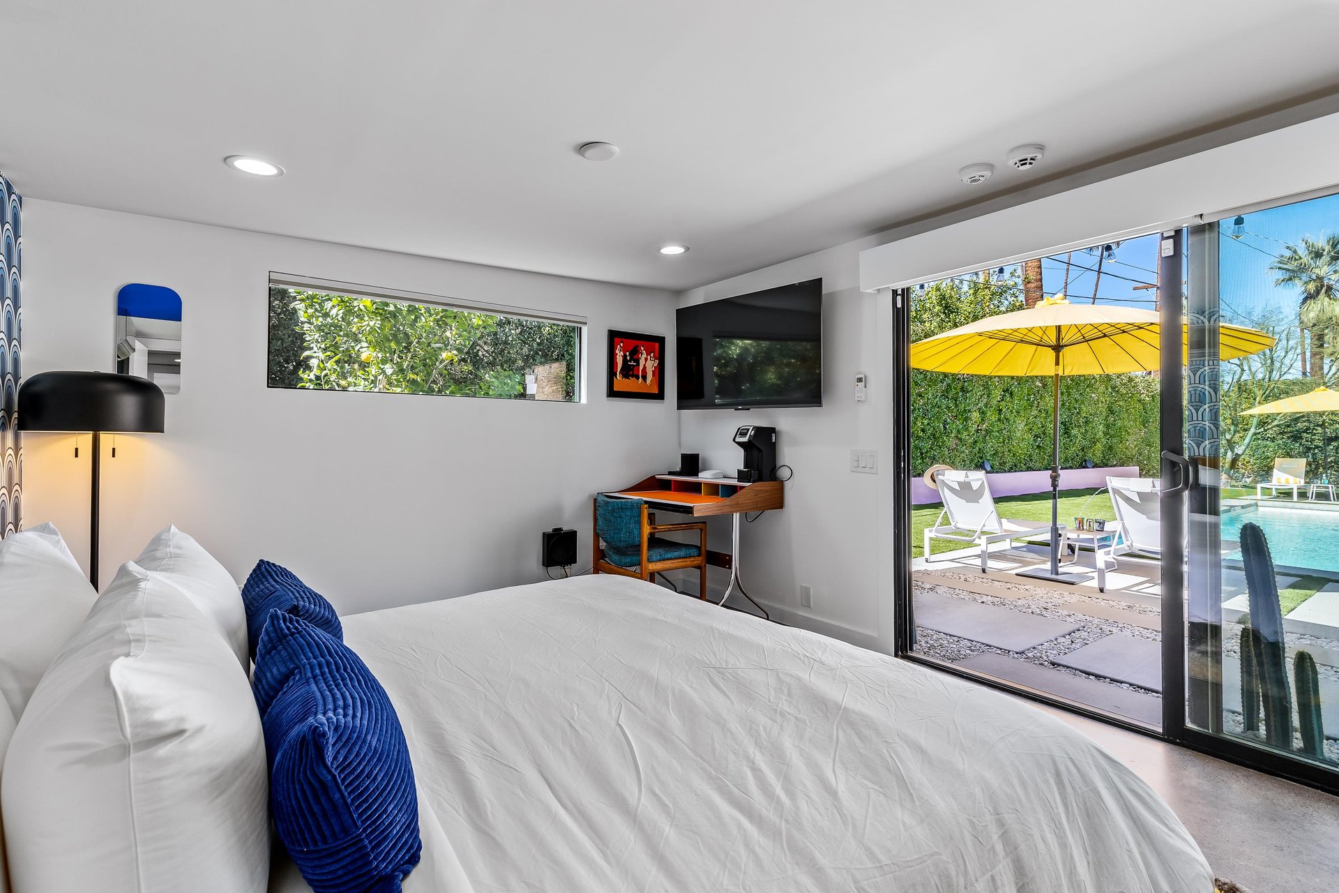 Comfortable guest room