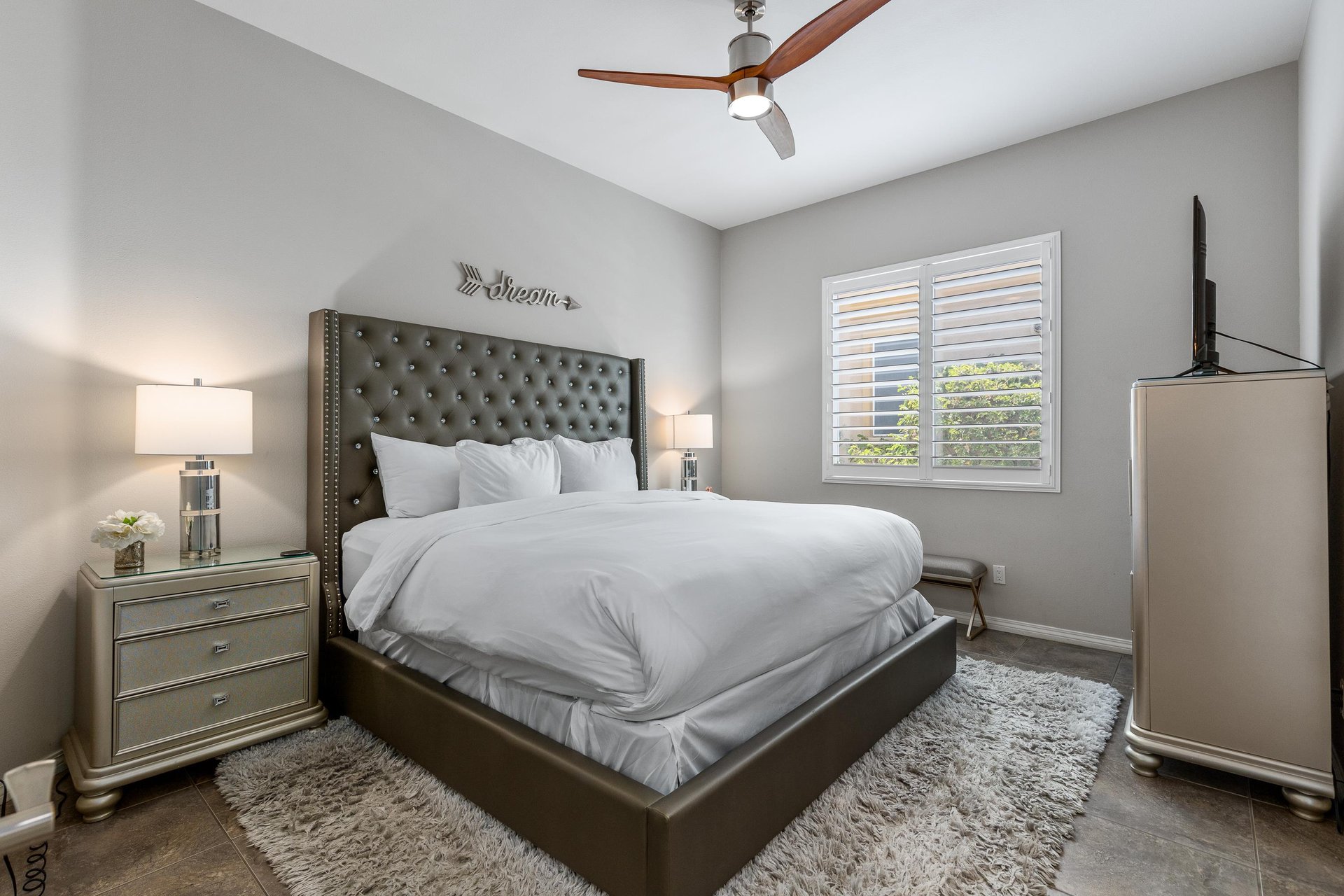 Second primary suite bedroom