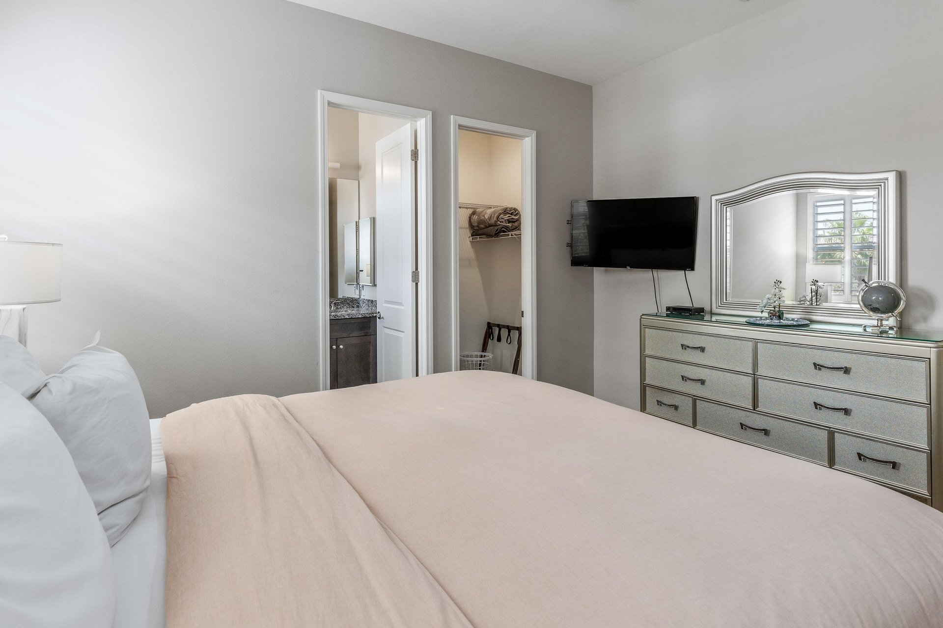 Third primary suite bedroom