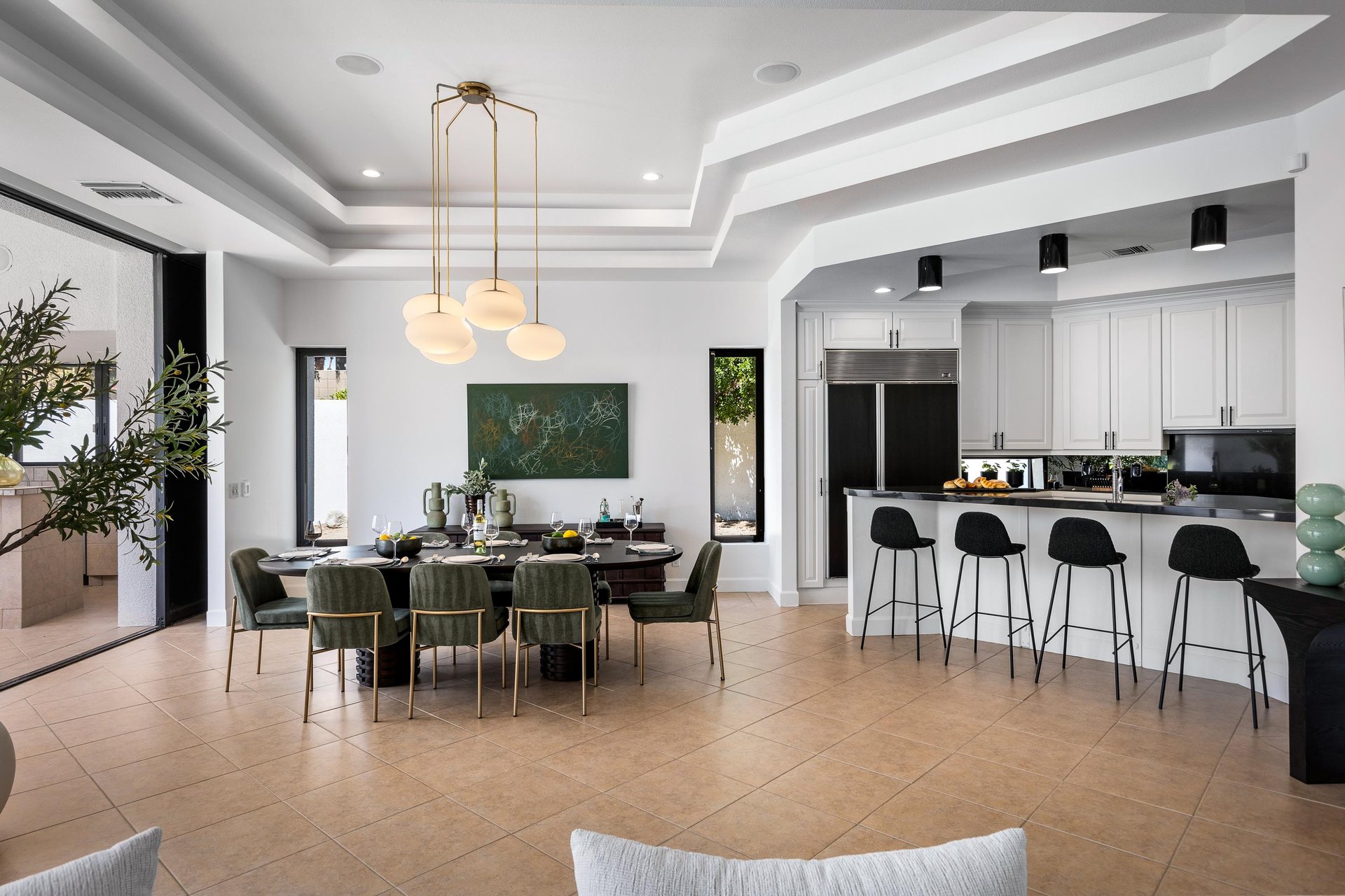 Share a meal with friends and family