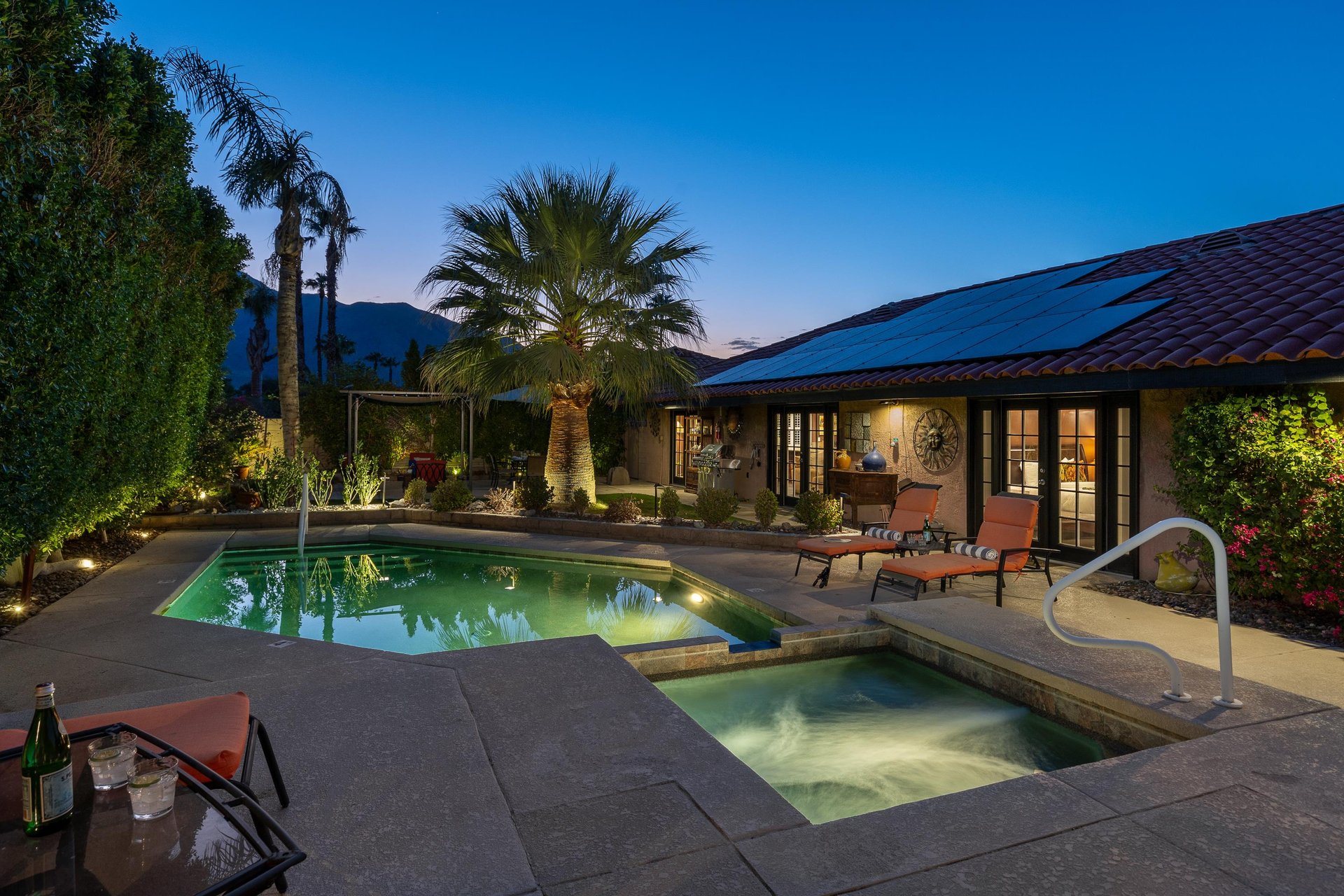 Go for a moonlit swim