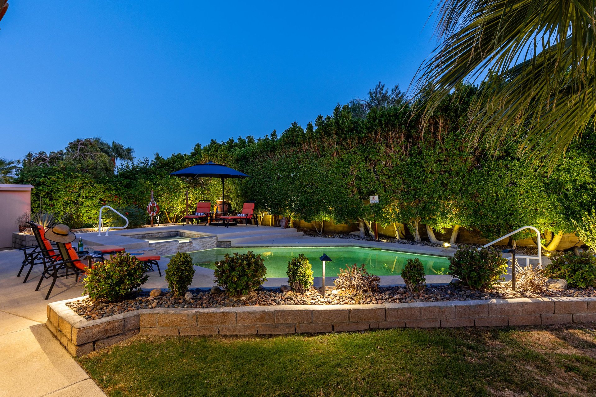 Beautiful landscaping