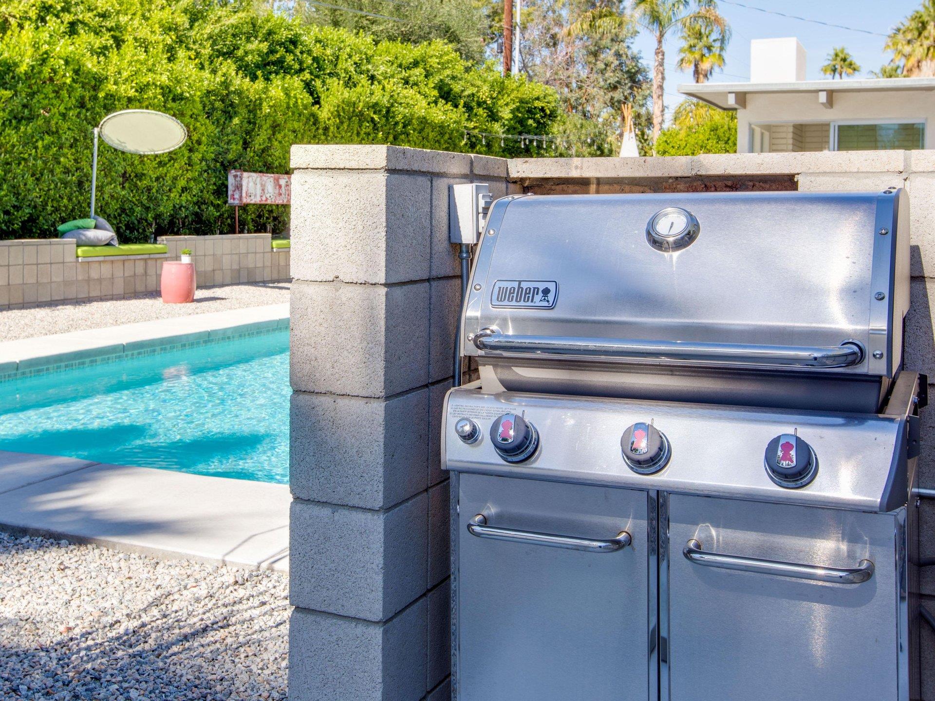 Cook a delicious meal and dine al fresco
