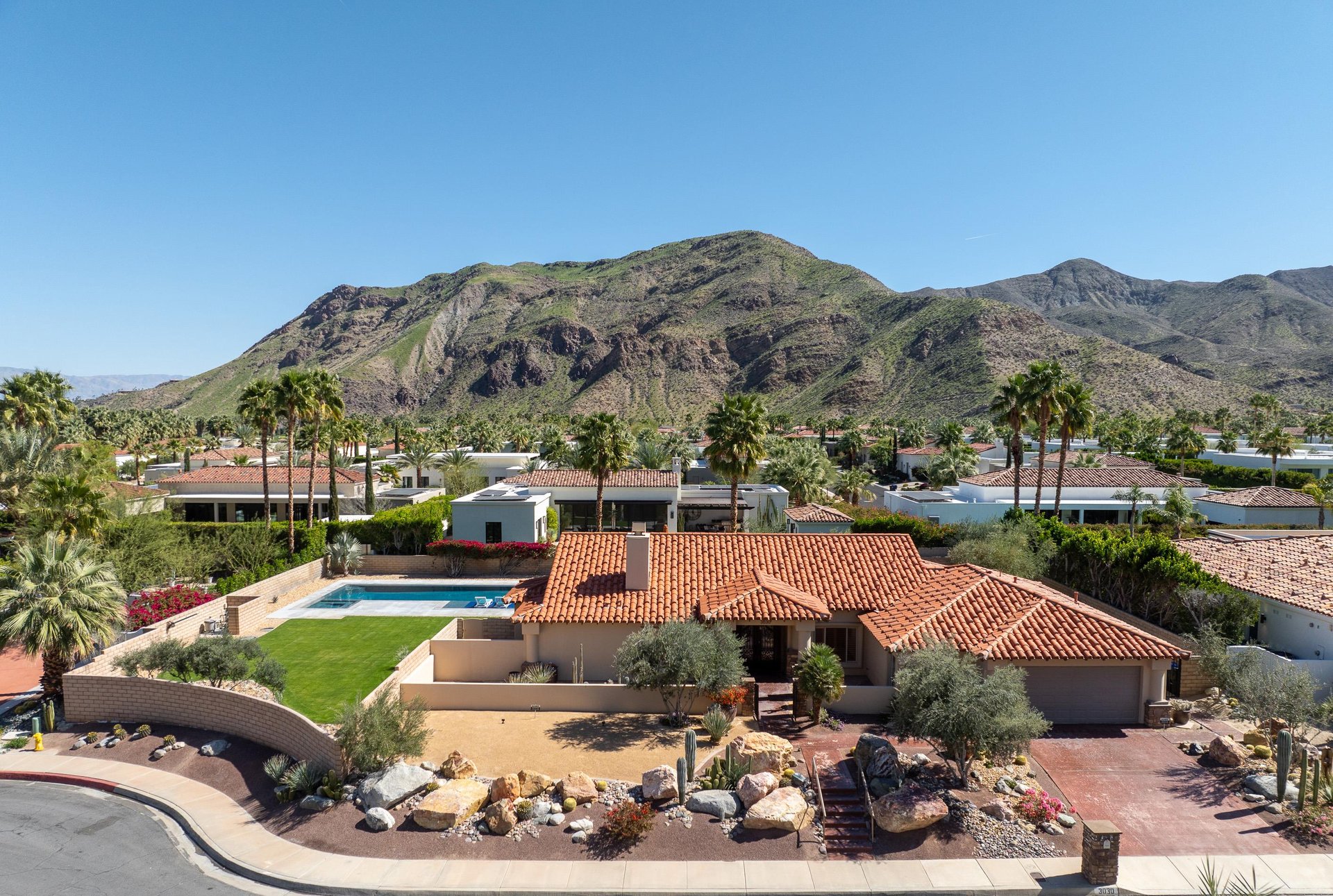 Aerial views of your new home away from home