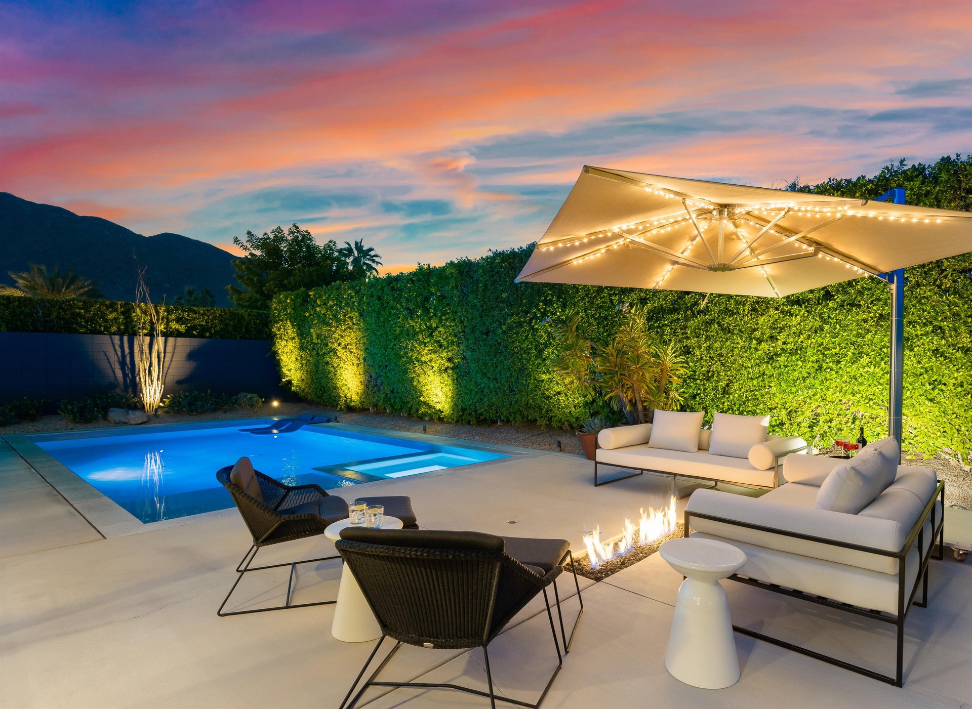 Lounge around the fire