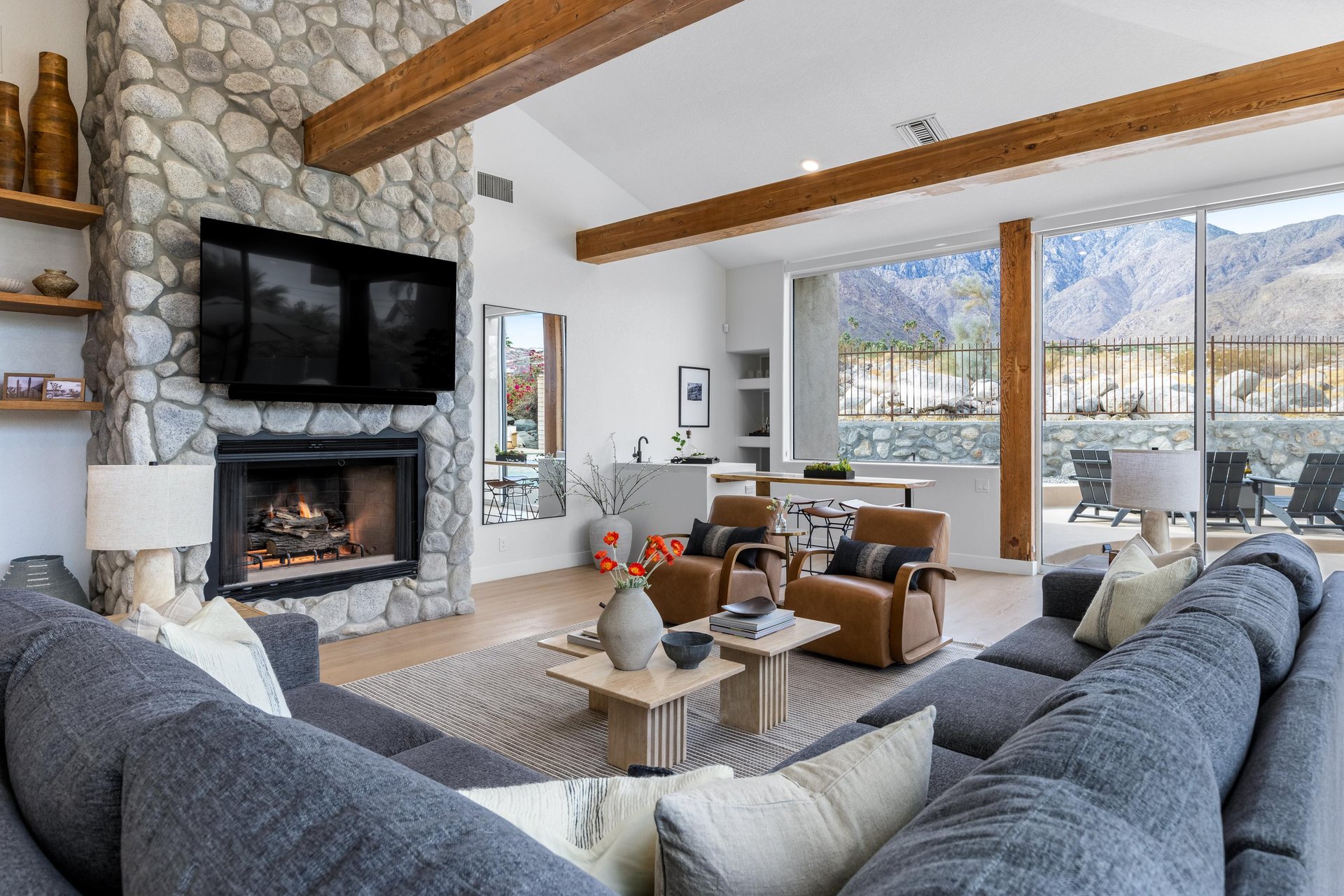 Gorgeous open concept living