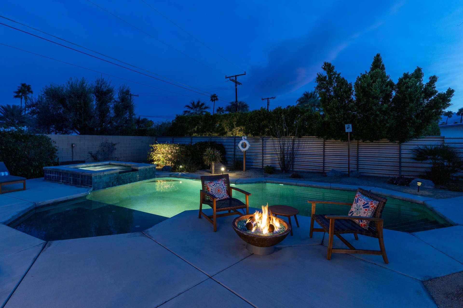 Time for a night time swim