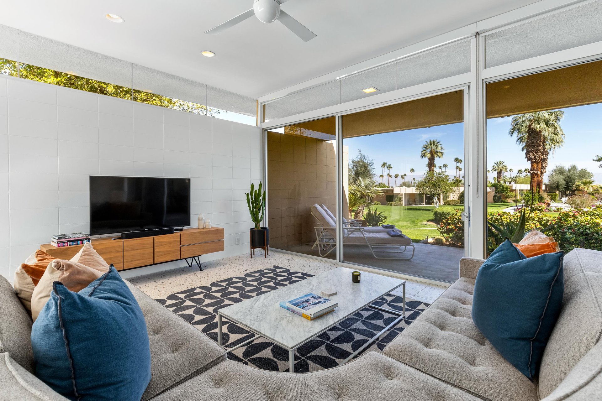 Take a nap one of the many comfy couces