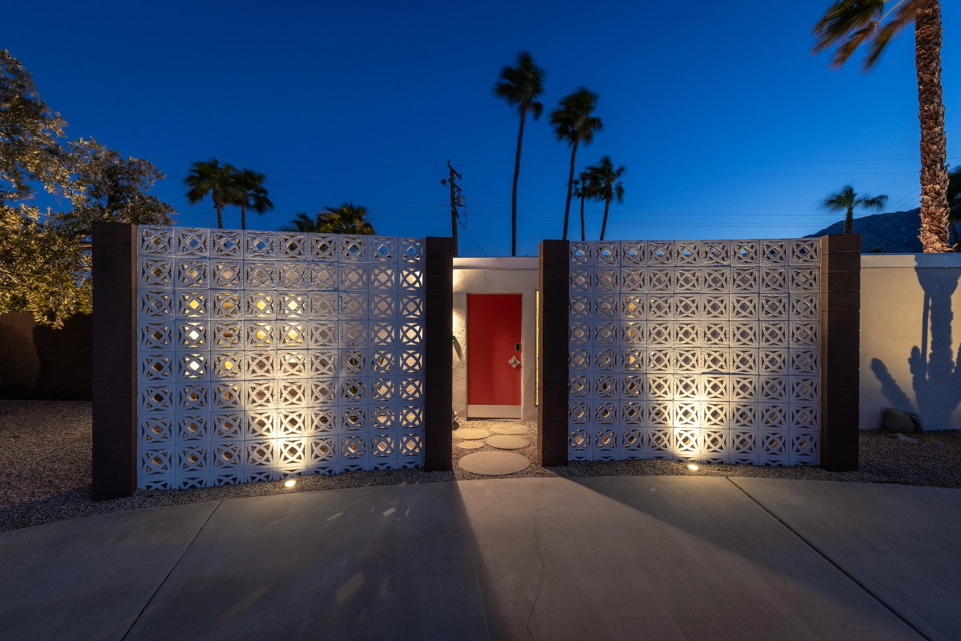 Spencer Palms at night