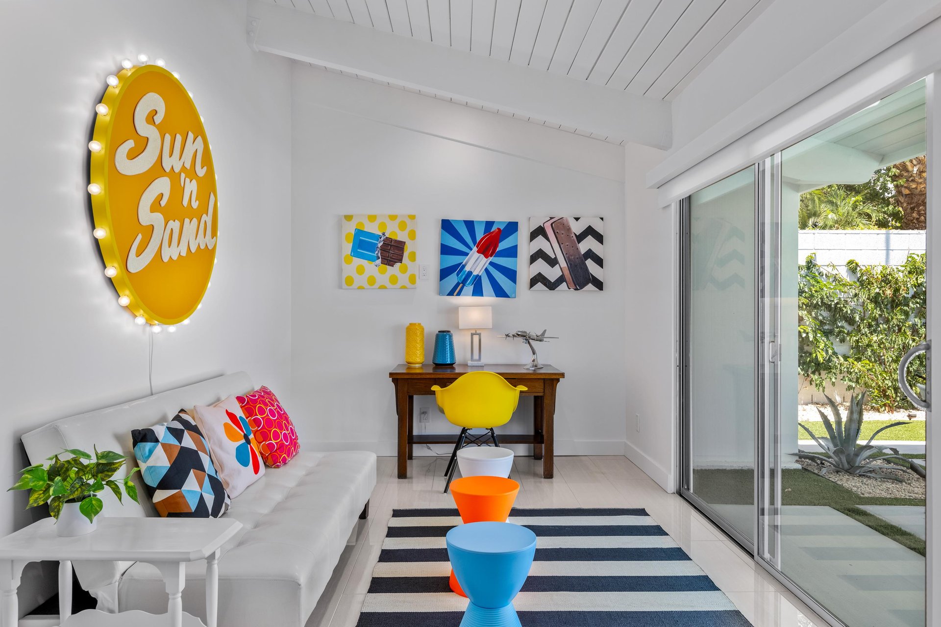 Primary bedroom separate living room