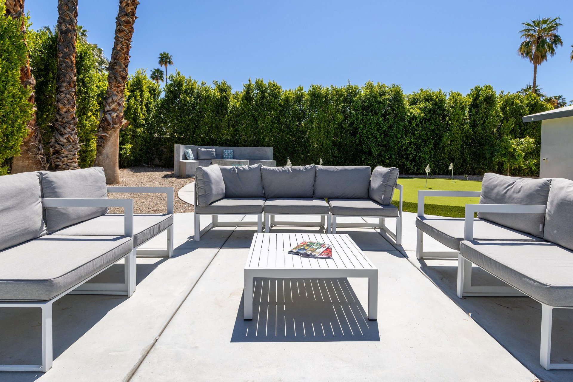 Tons more of lounging space for everyone