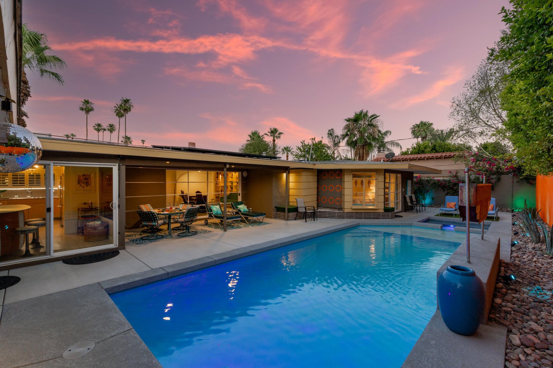 Gorgeous mountain views and sunsets await