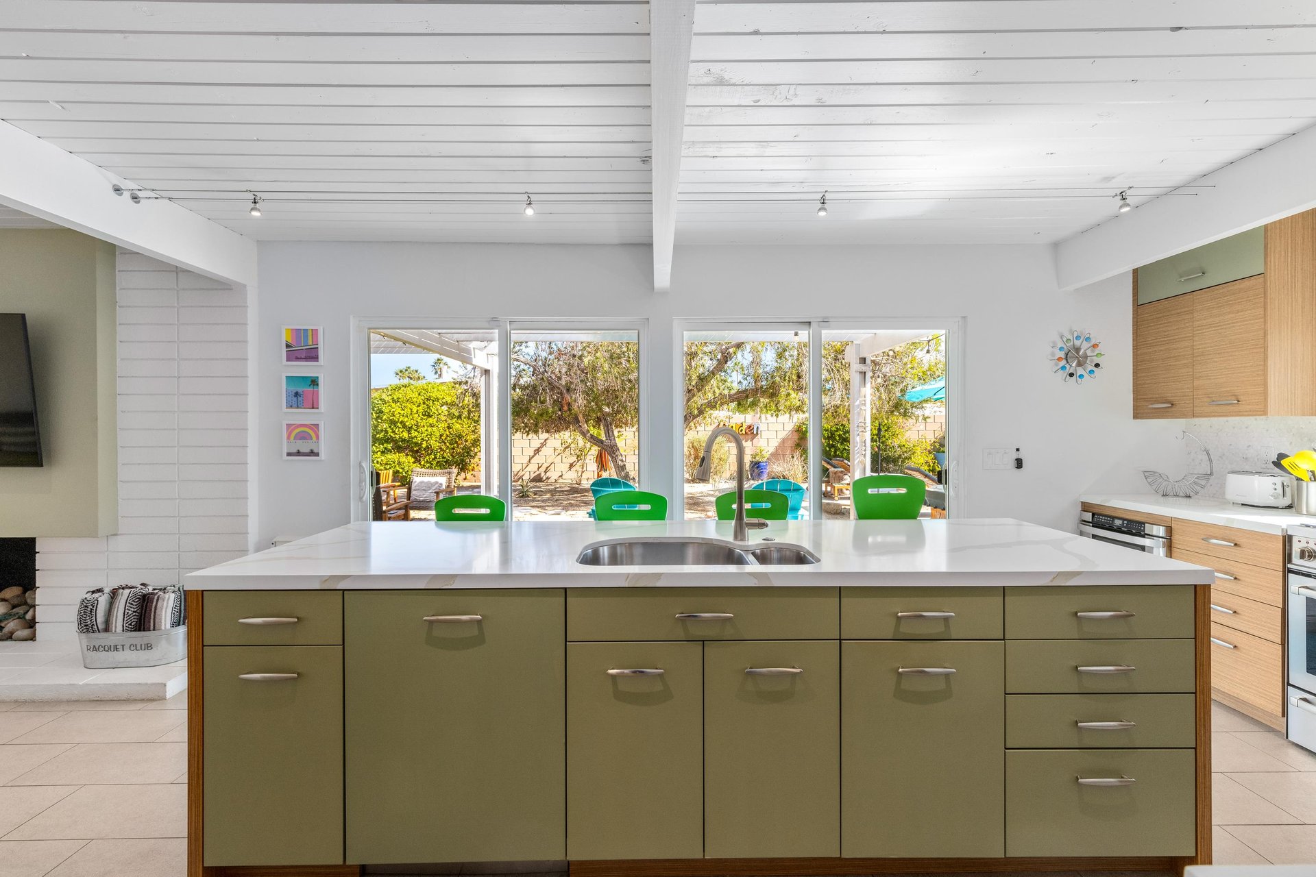 Indoor outdoor flow, perfect for Palm Springs