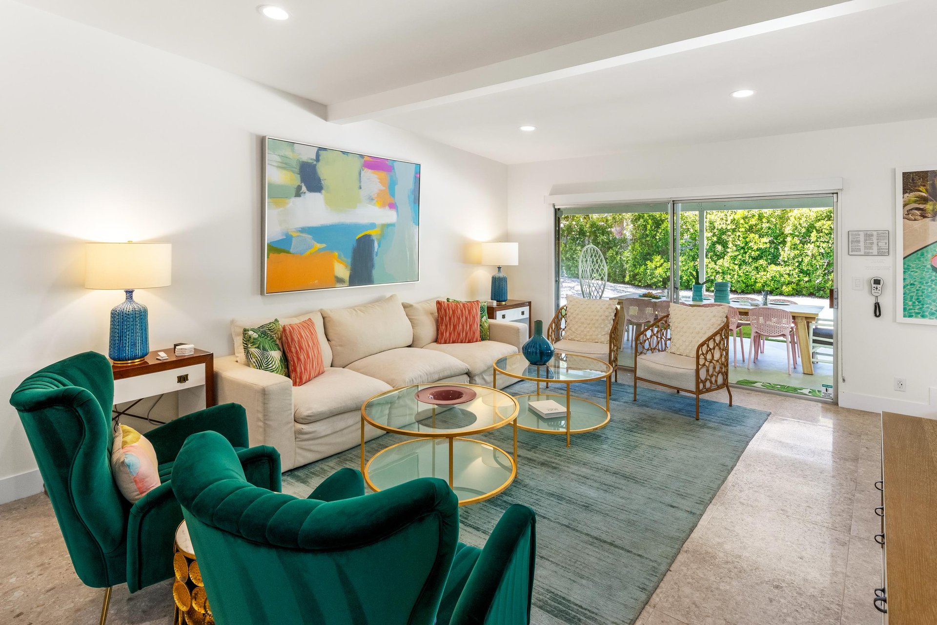 Modern design and touches throughout