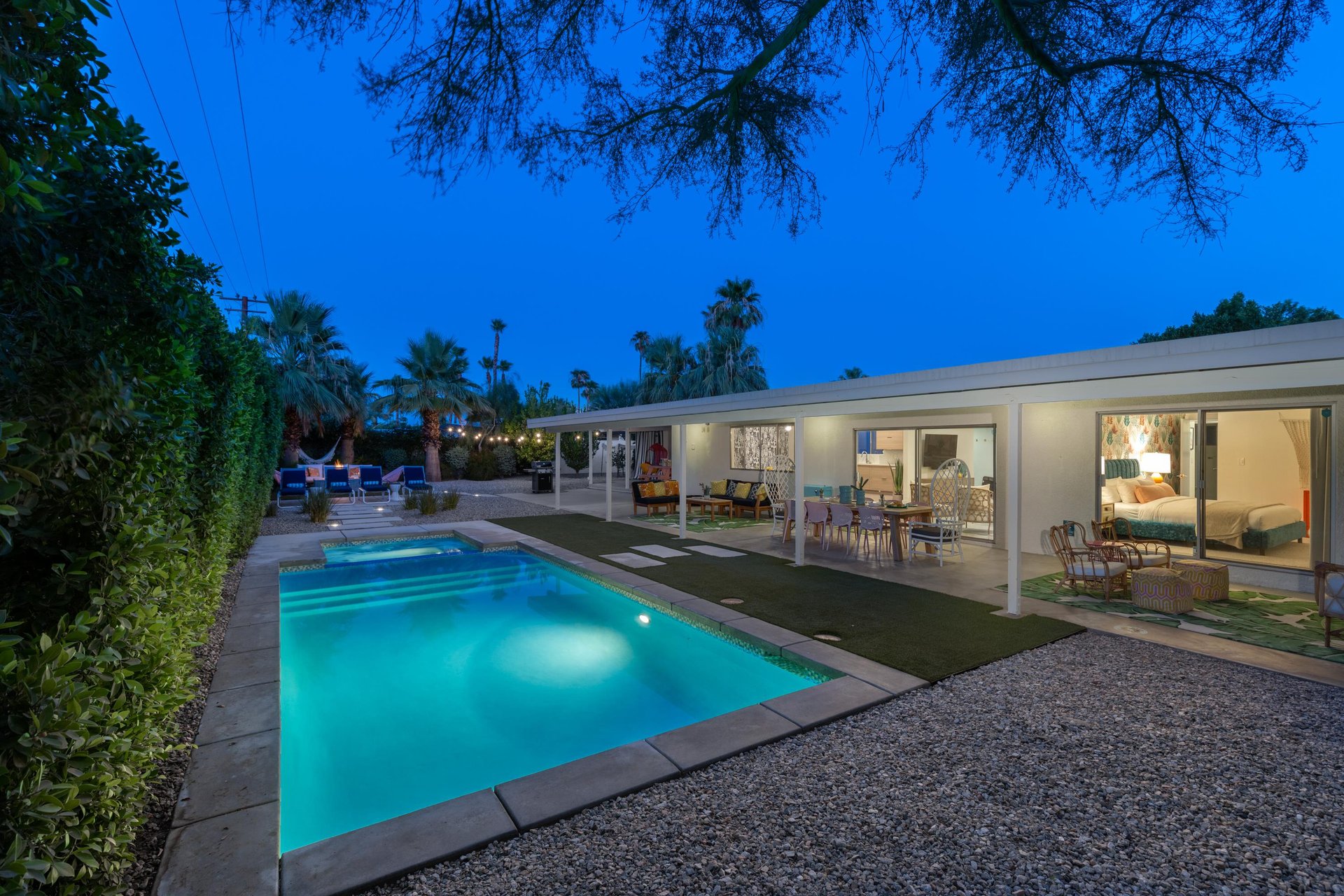 Time for an evening swim