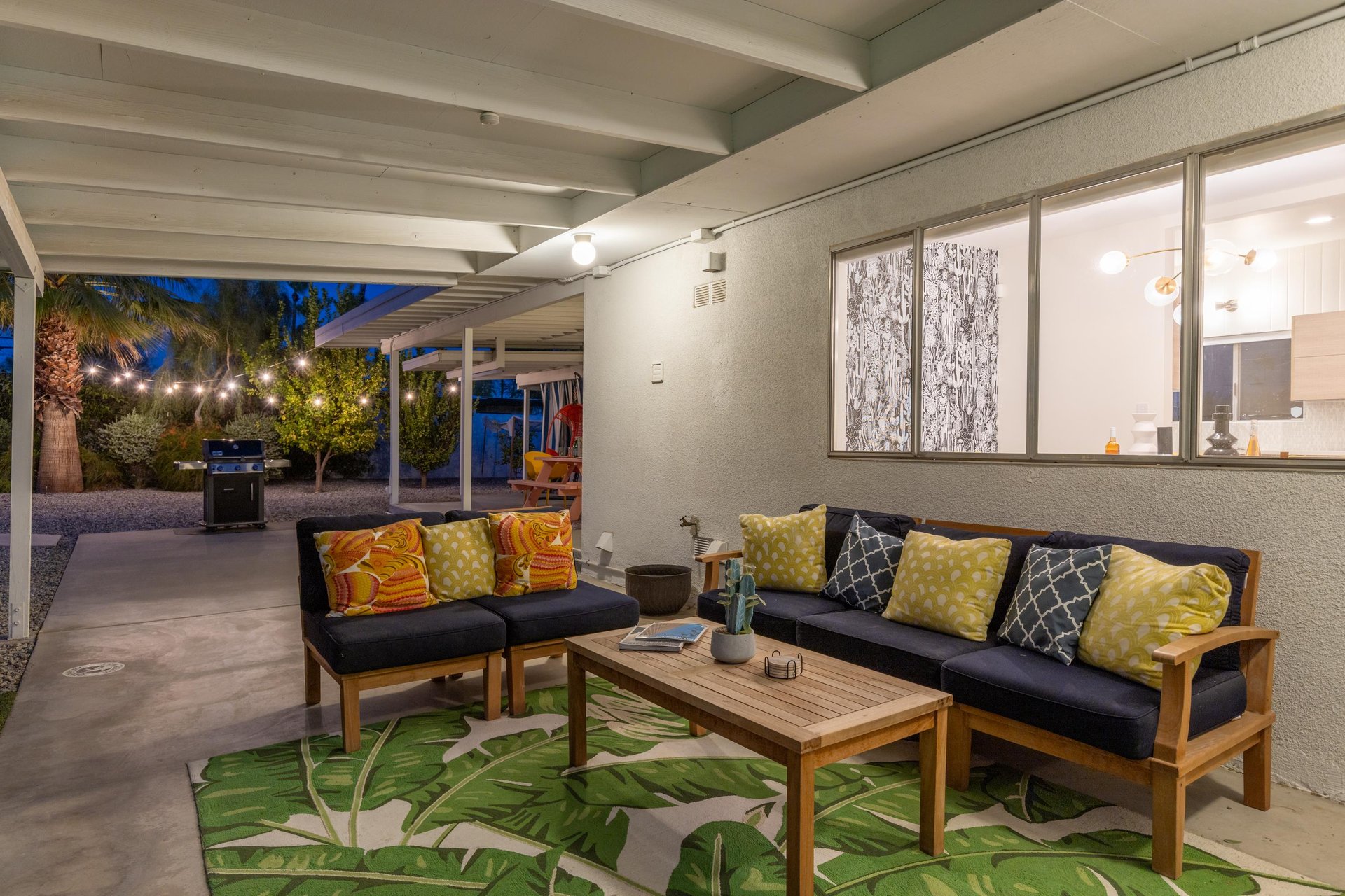 Enjoy time on the patio