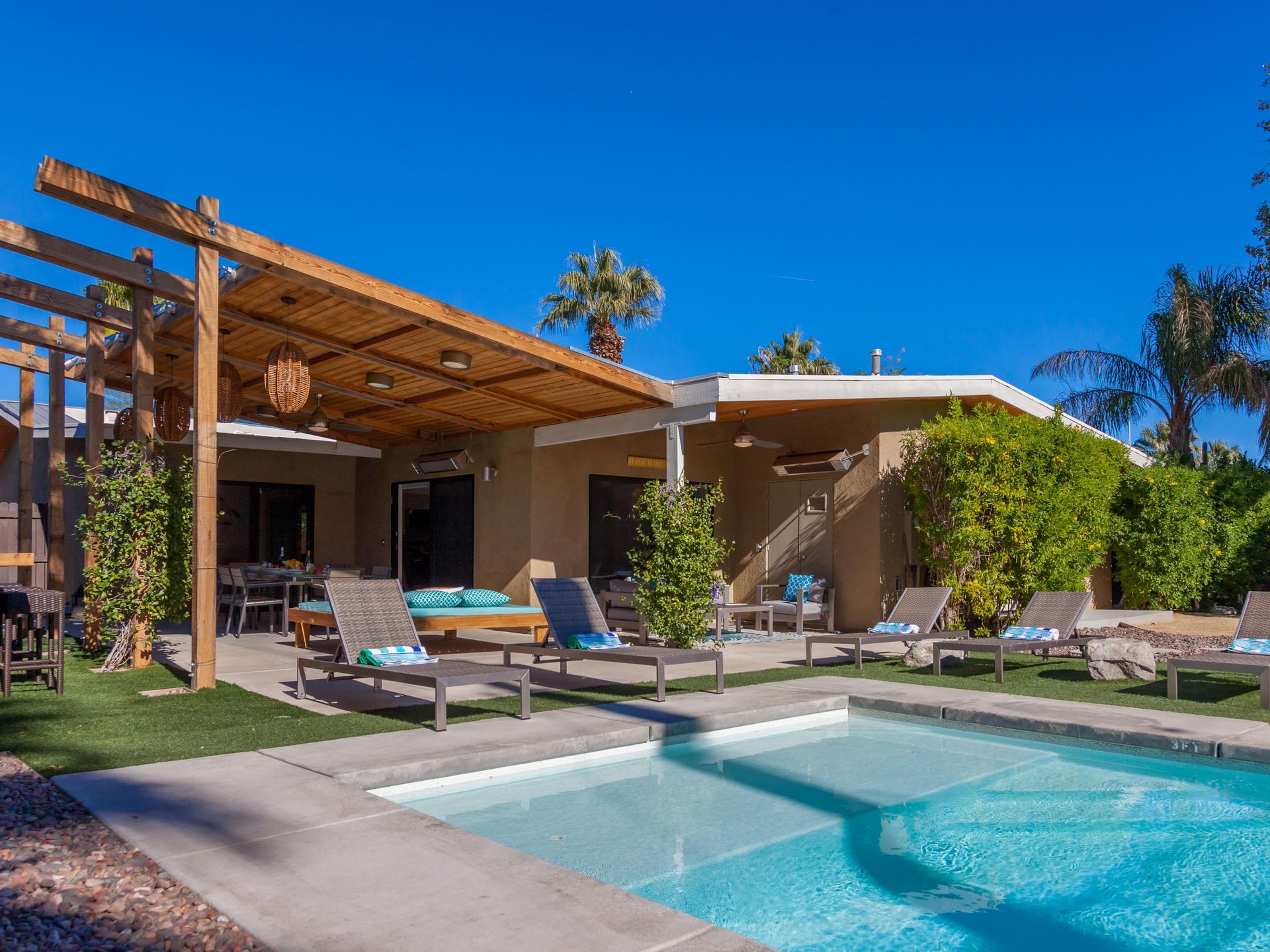 Sip a cocktail by the pool