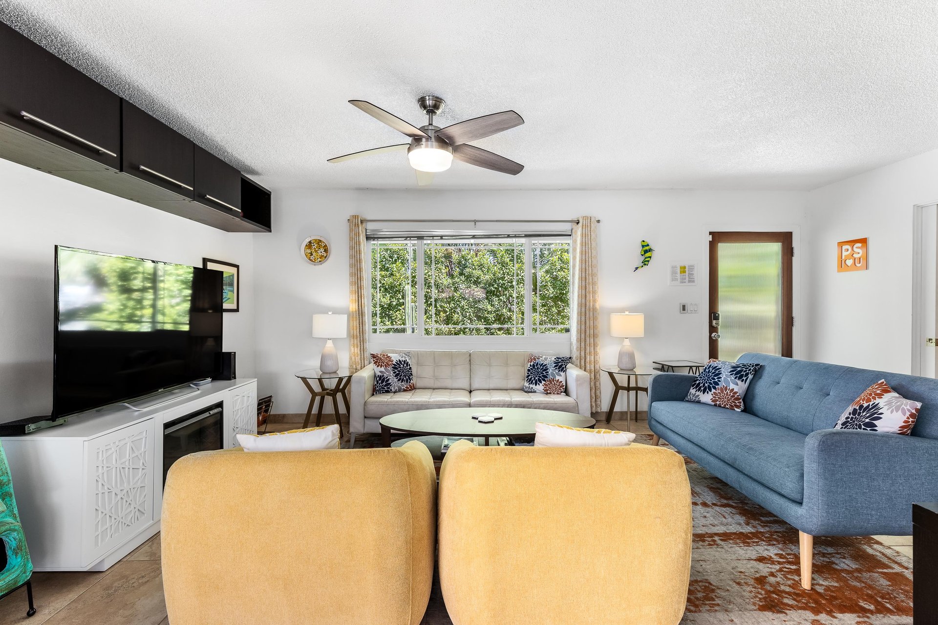 Watch TV or take a nap on the couch