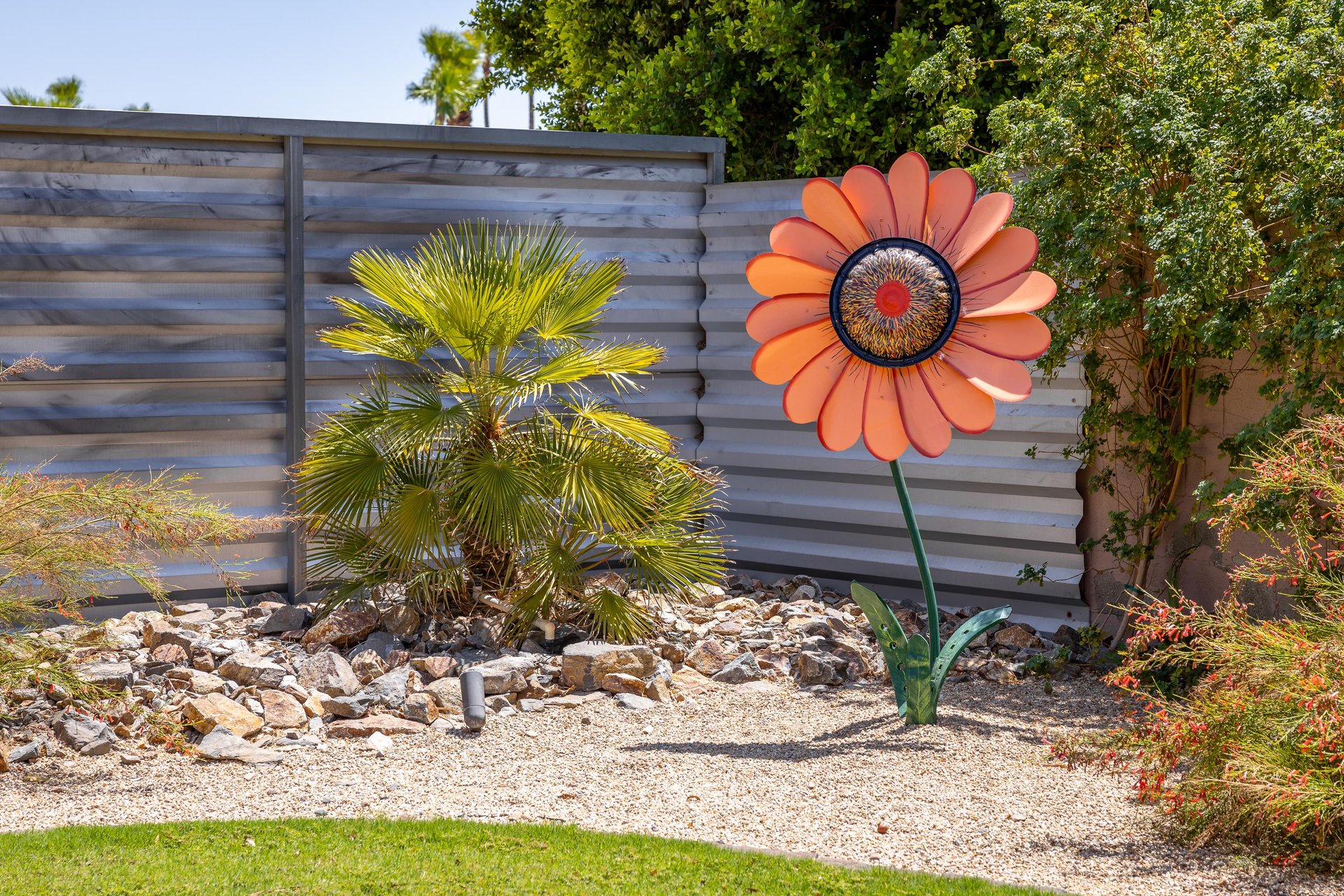 Enjoy the desert landscaping