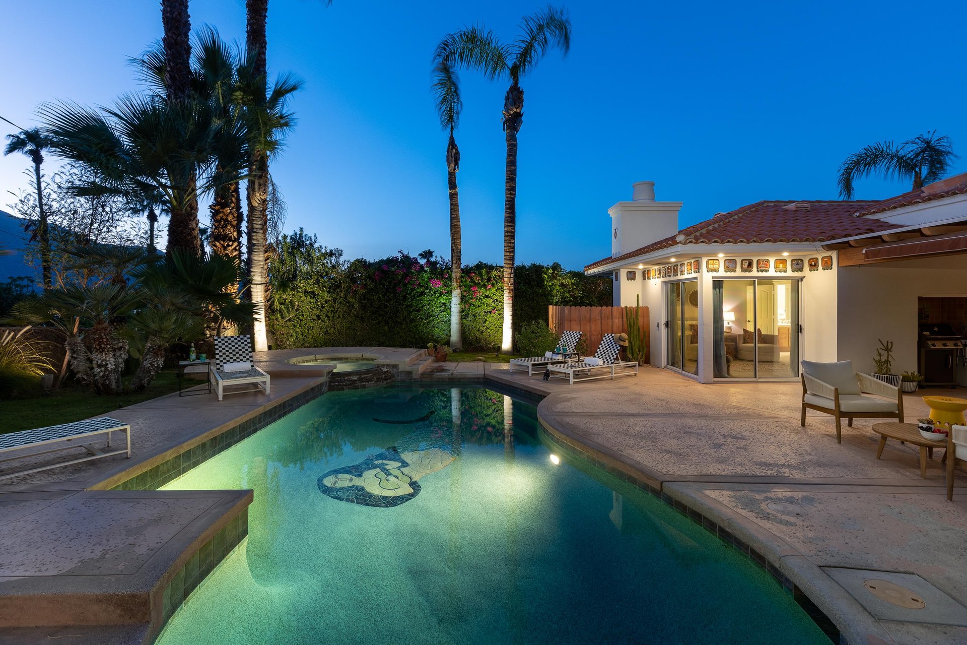 Go for a moonlit swim