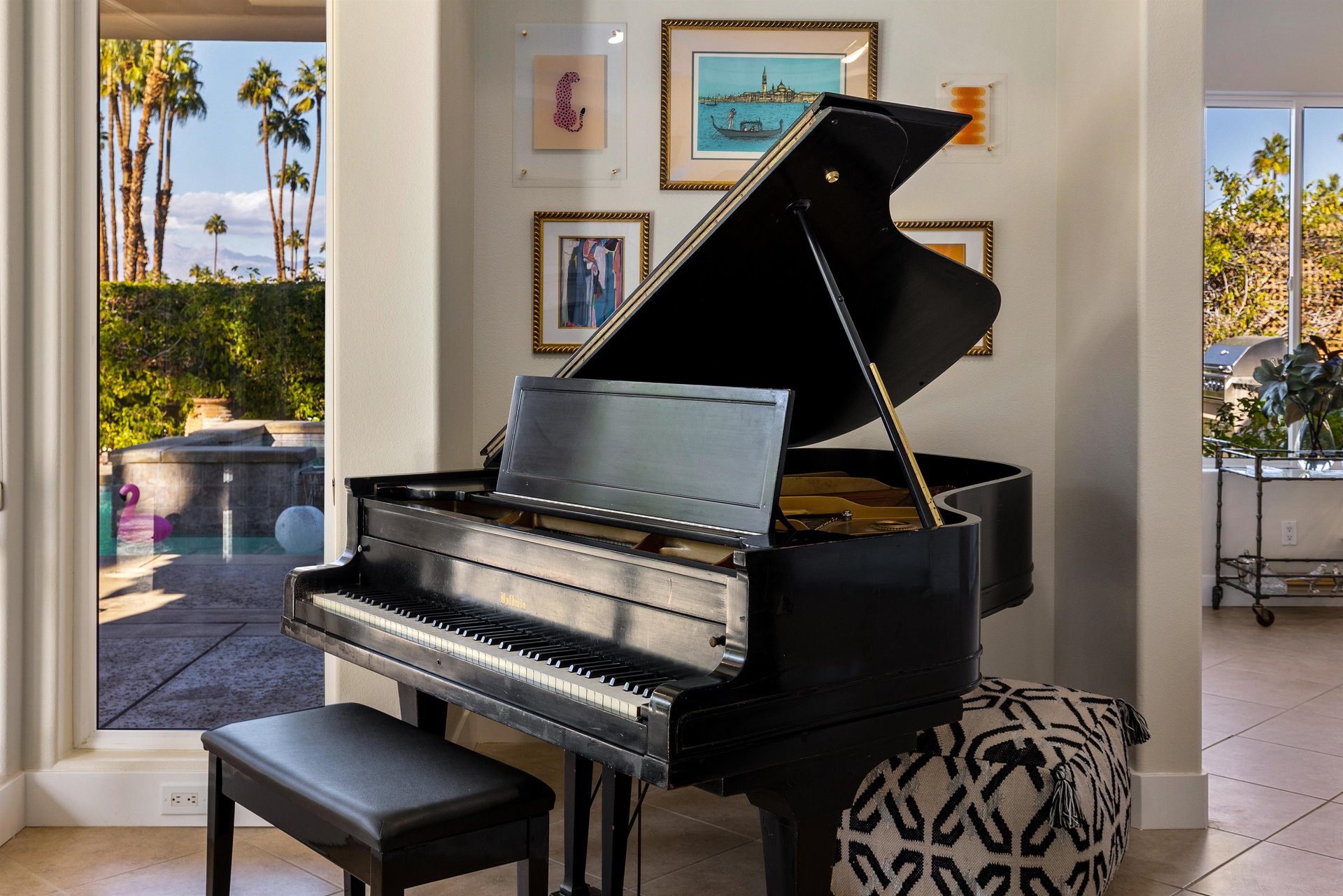 Practice on the piano