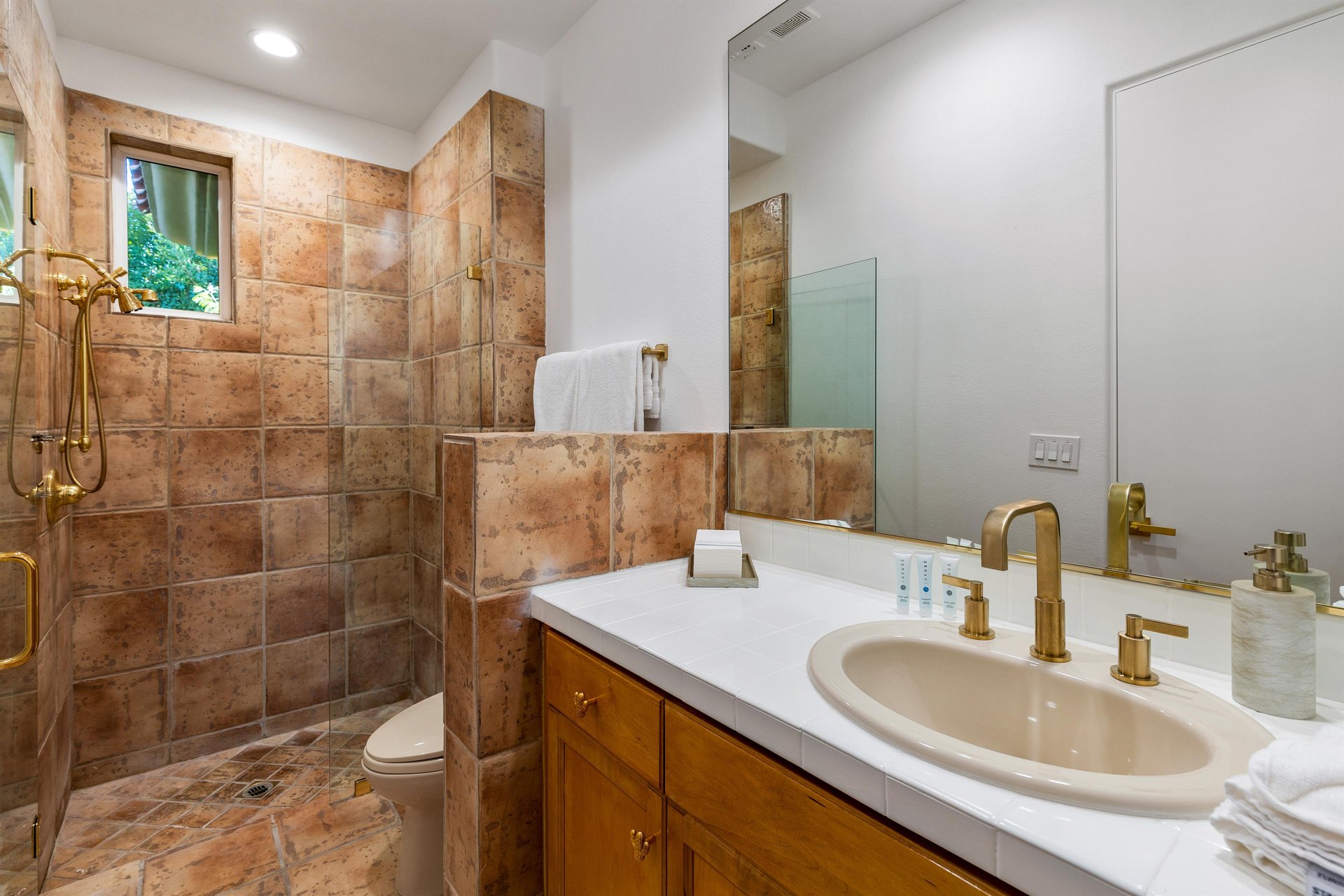 Lovely guest bathroom