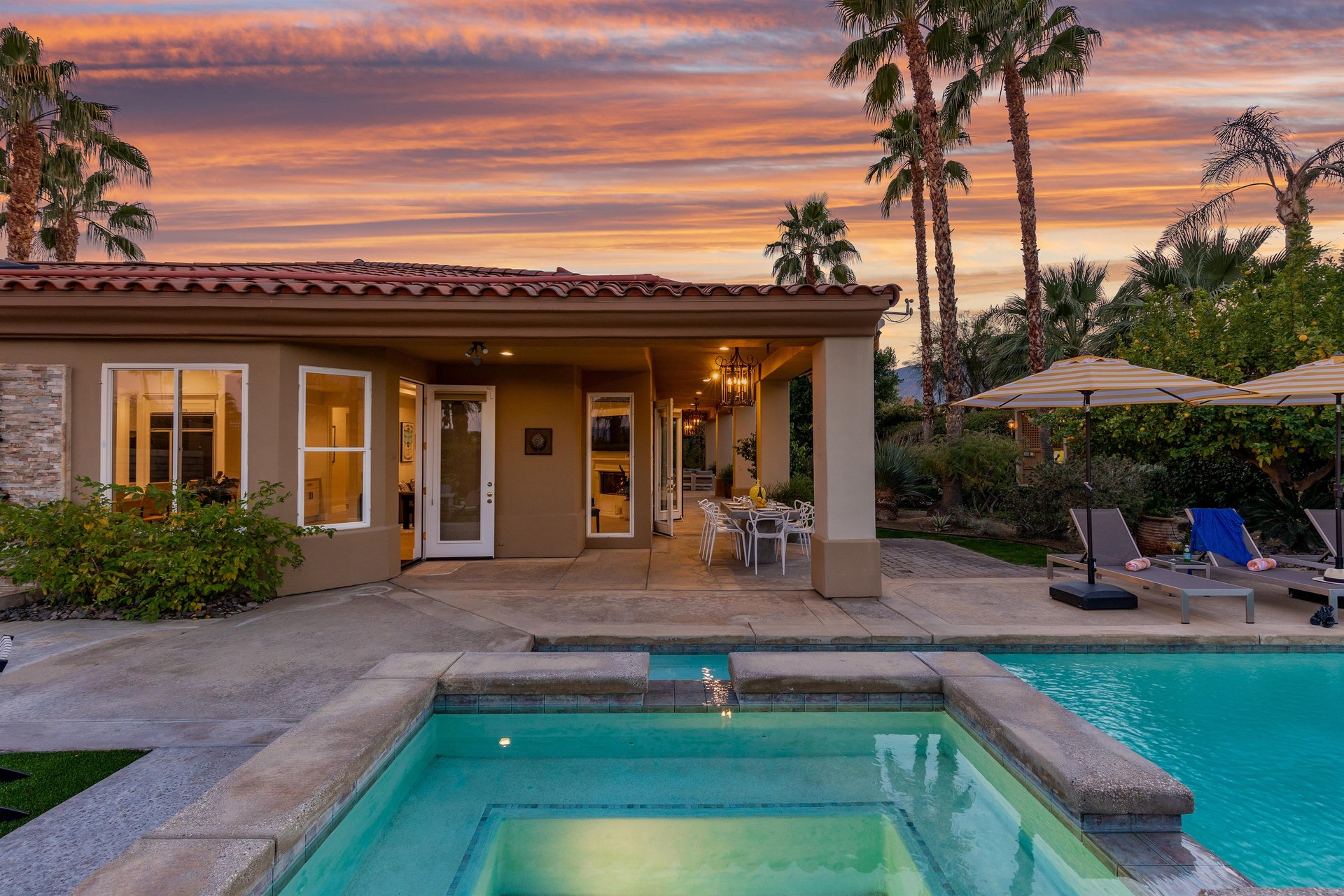 Amazing Palm Springs Sunsets