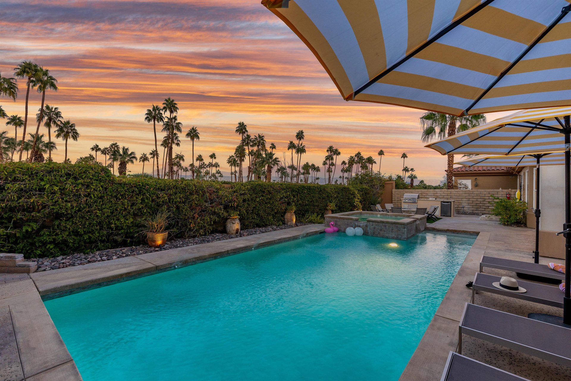 Stunning Palm Springs Sunsets