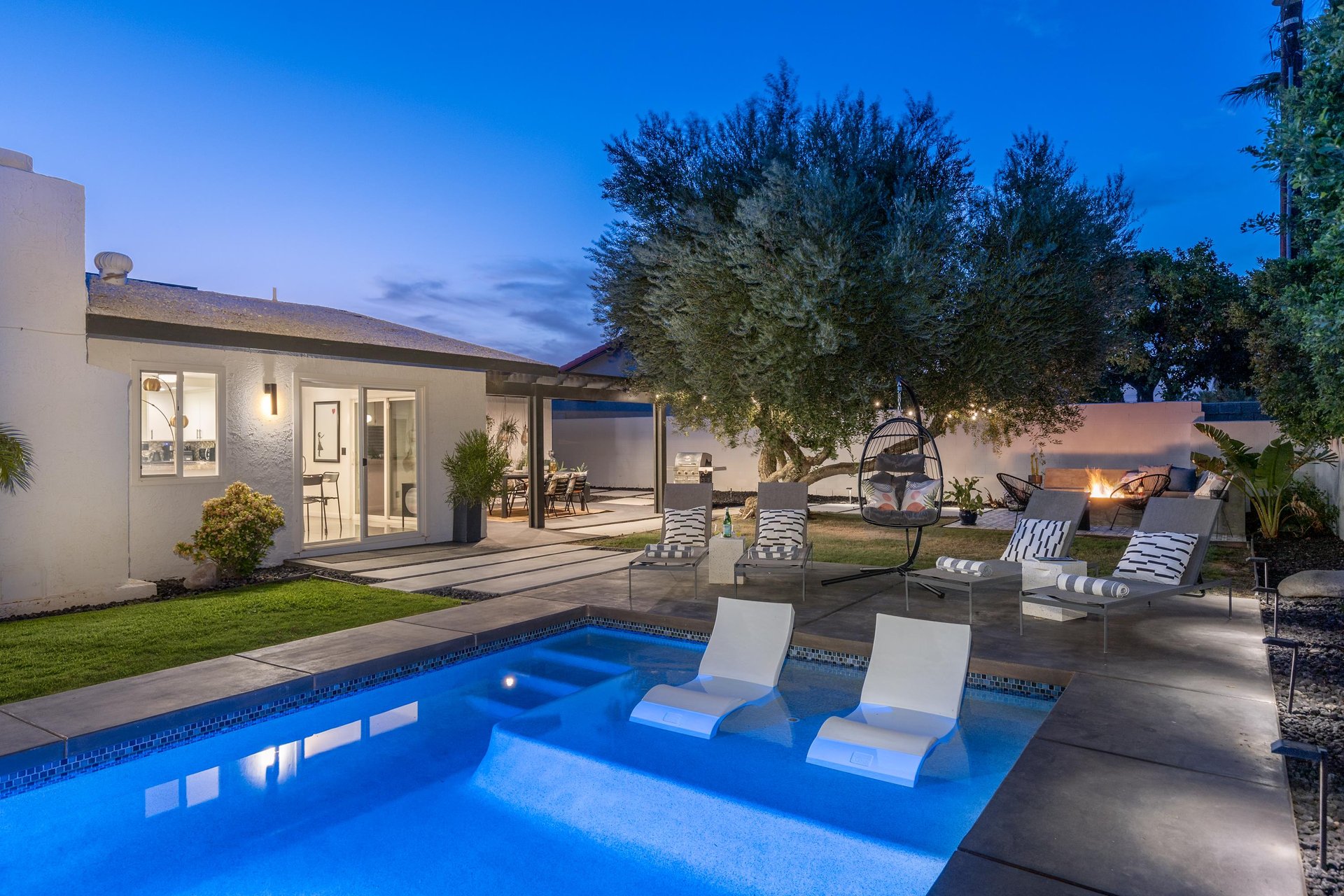 Go for an evening swim