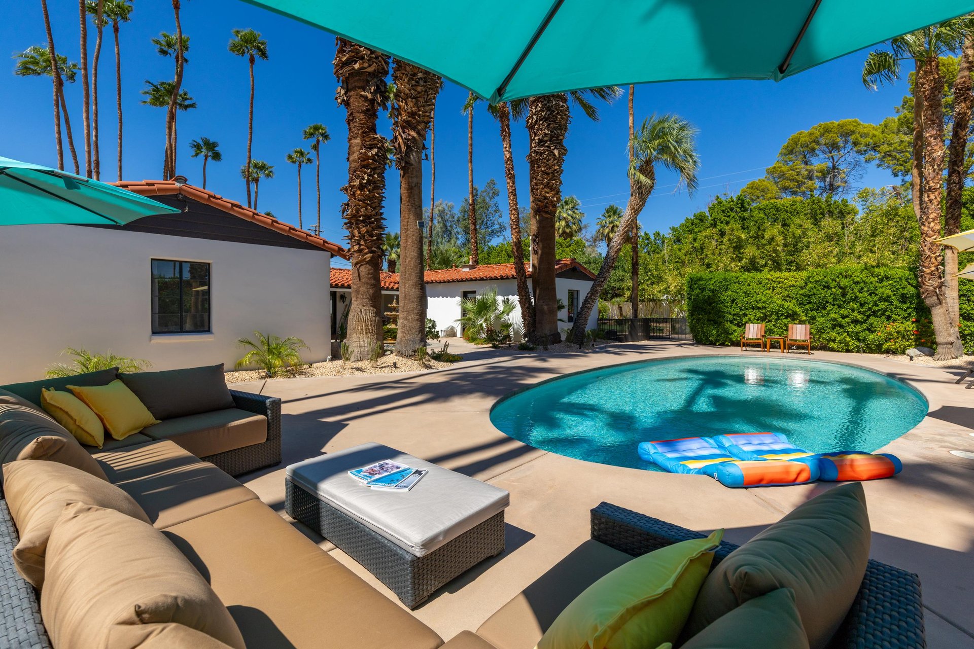 Time for a swim in the Oval pool