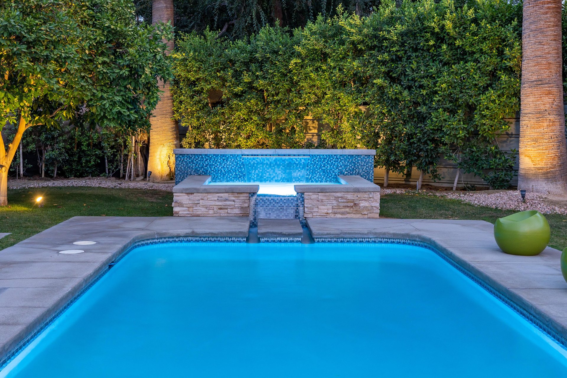 Want to dip in the pool this evening